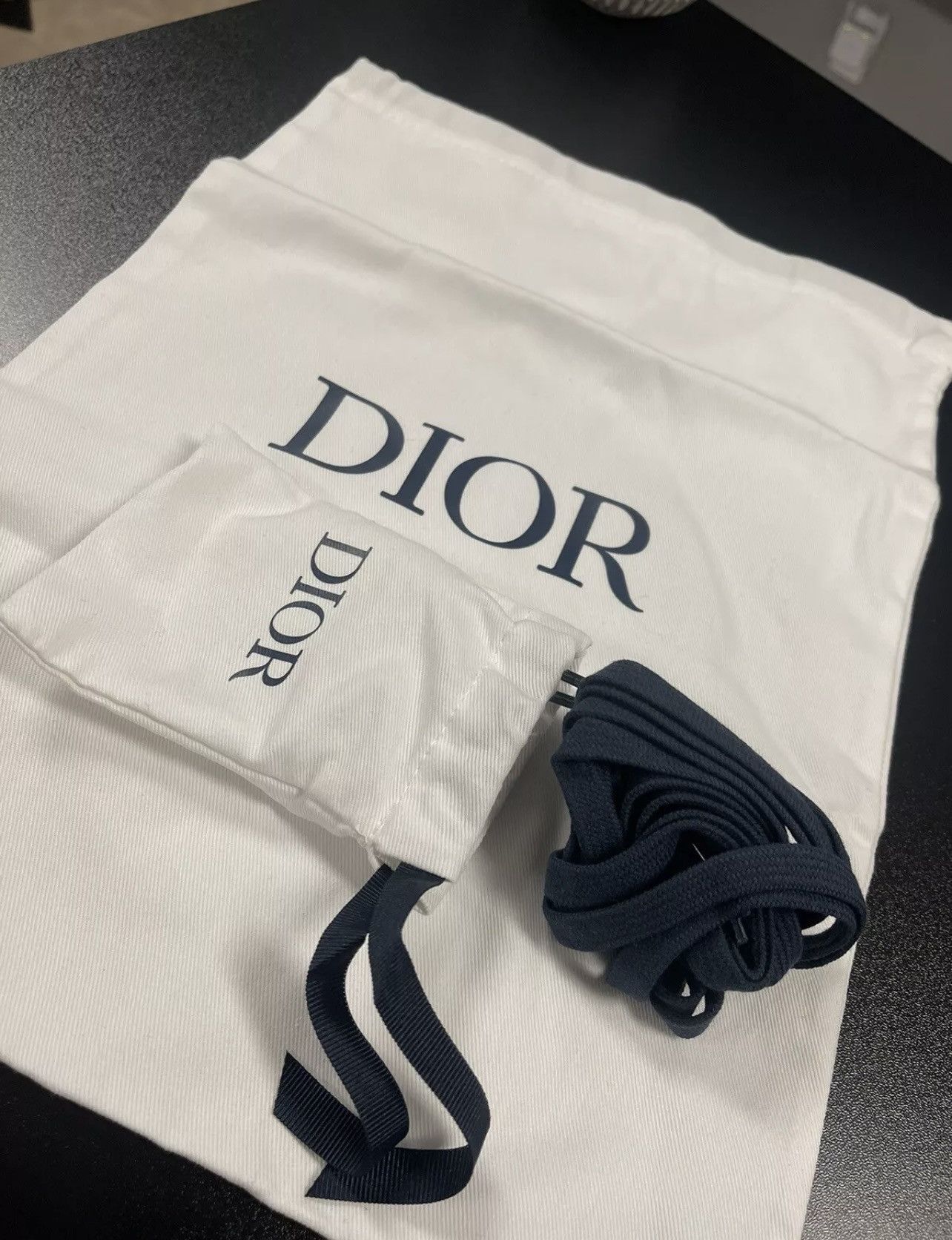 Dior Size 46EU/13 - Christian Dior Oblique Galaxy B27 Navy Size US 13 / EU 46 - 12 Thumbnail