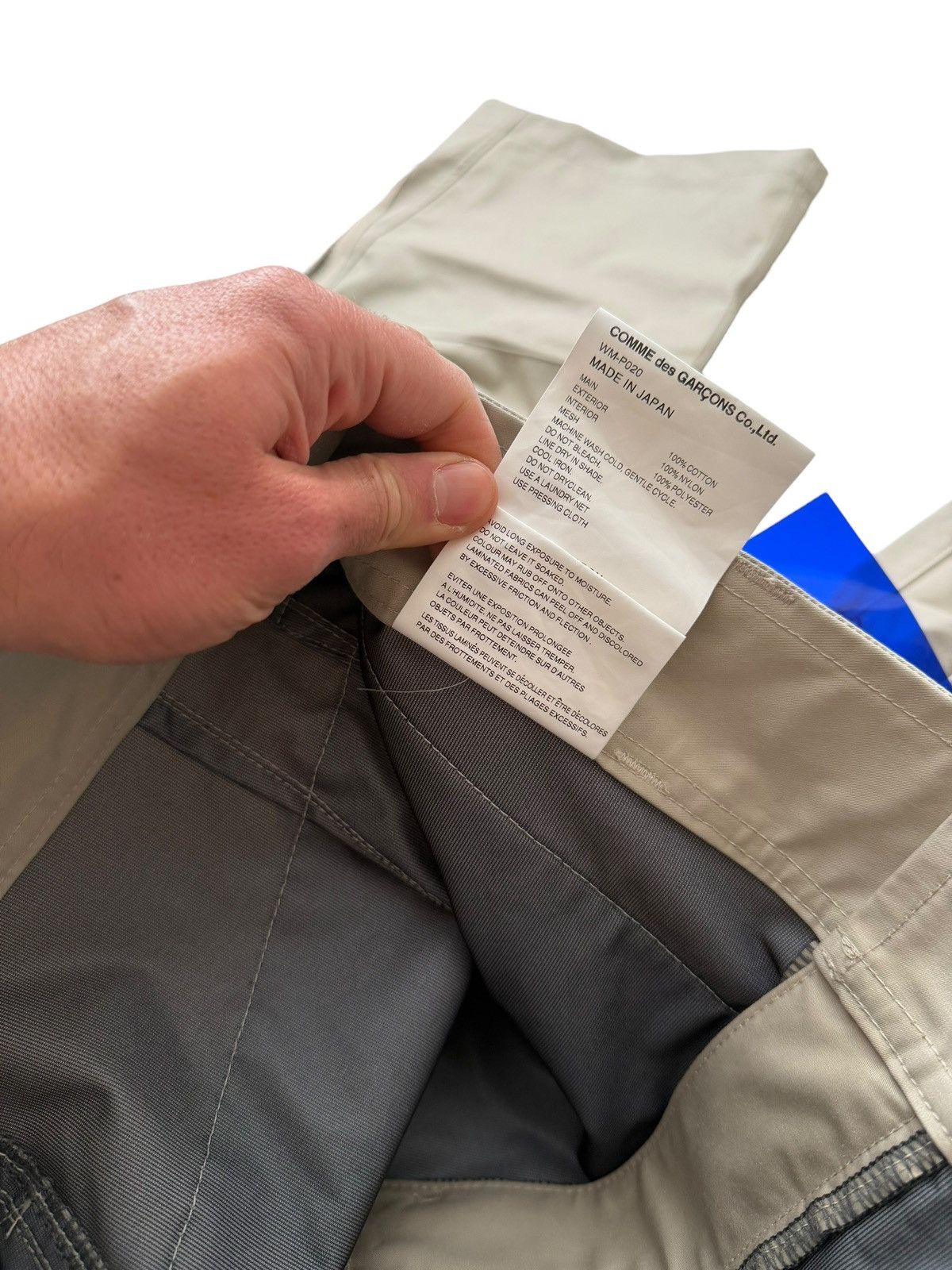 Junya Watanabe $2100 2024 Runway Wide Leg Tech Shell Cargo Pants Size US 32 / EU 48 - 13 Thumbnail
