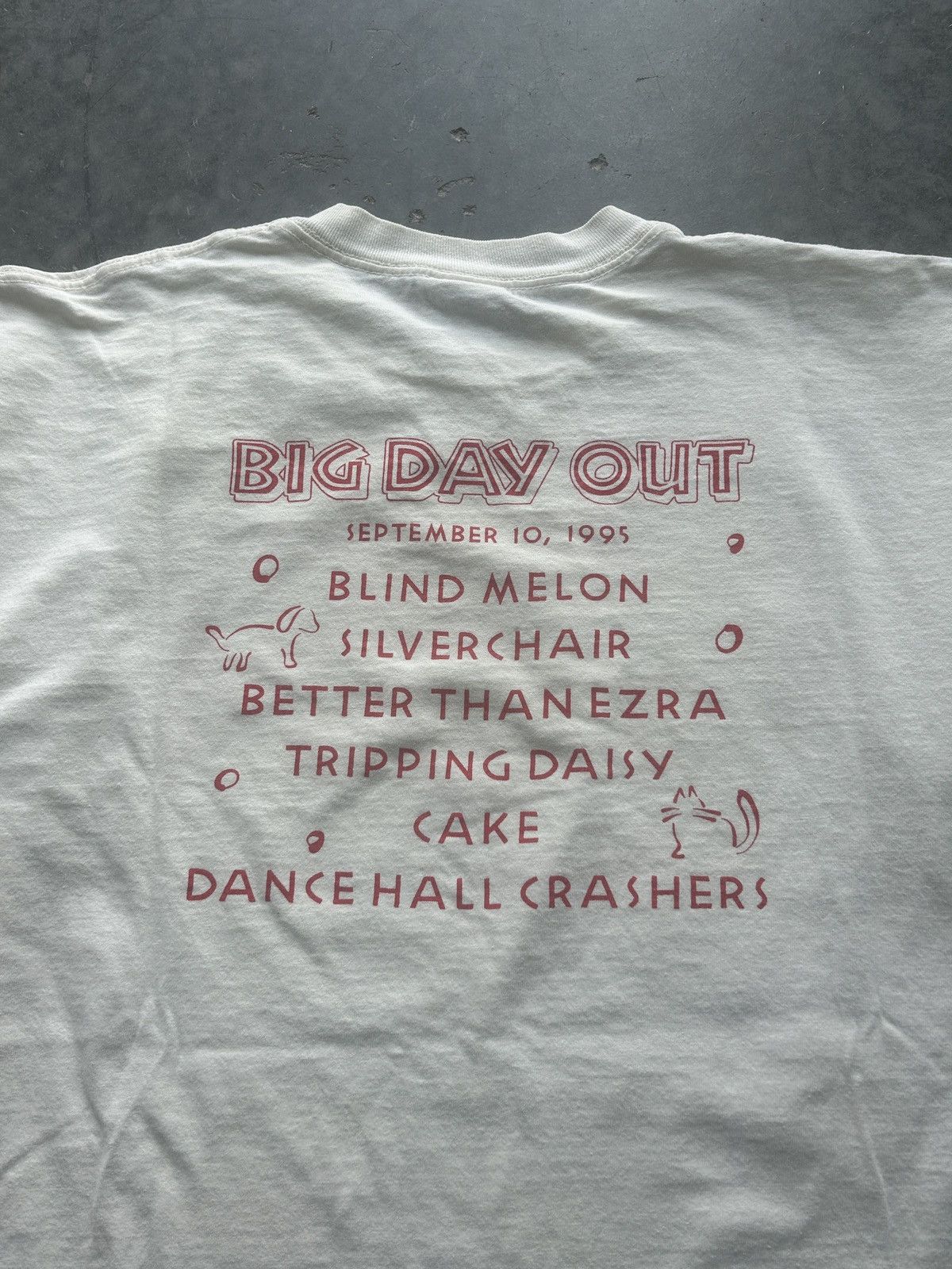 Band Tees × Vintage Vintage 90s Big Day Out Festival Graphic Tee Size US XL / EU 56 / 4 - 10 Thumbnail