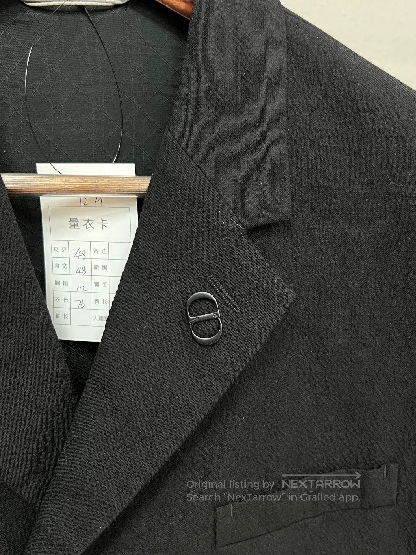 Dior Dior Logo Suit Jacket Size 48. Size US L / EU 52-54 / 3 - 3 Thumbnail