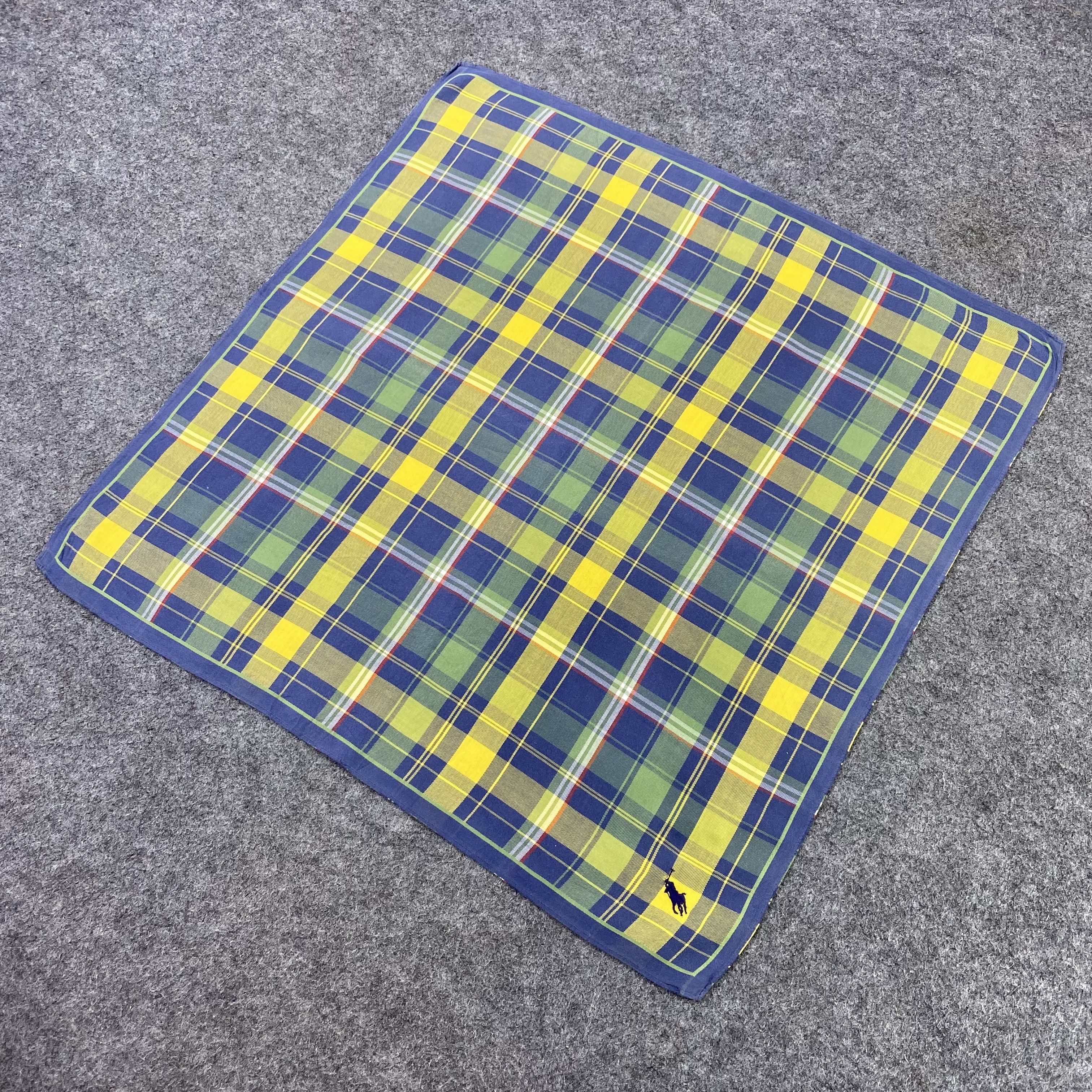 Polo Ralph Lauren Polo Ralph Lauren Handkerchief Neckerchief Bandana-B1698 Size ONE SIZE - 4 Thumbnail