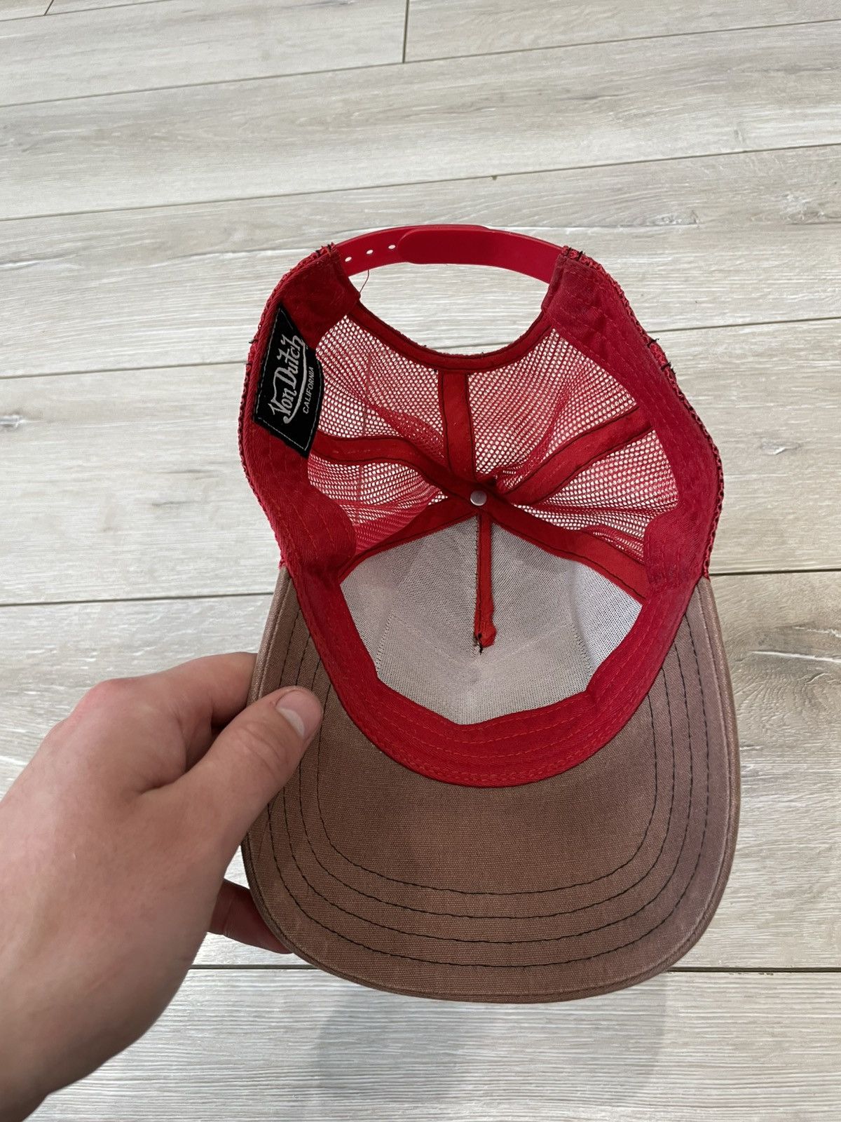 Vintage × Von Dutch Von Dutch Square baseball cap Size ONE SIZE - 6 Thumbnail