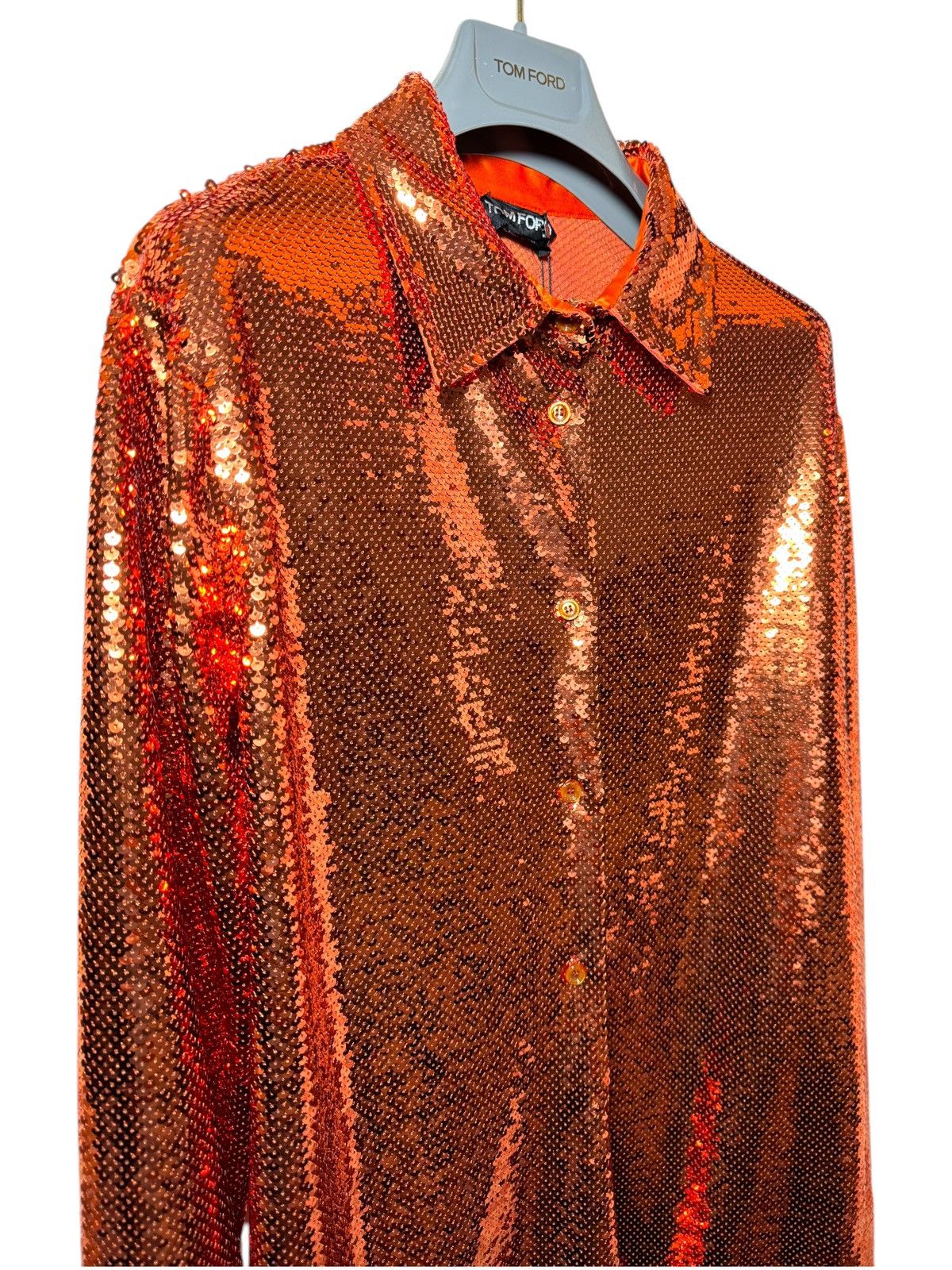 Tom Ford Tom Ford Sequin Shirt Size M / US 6-8 / IT 42-44 - 3 Thumbnail