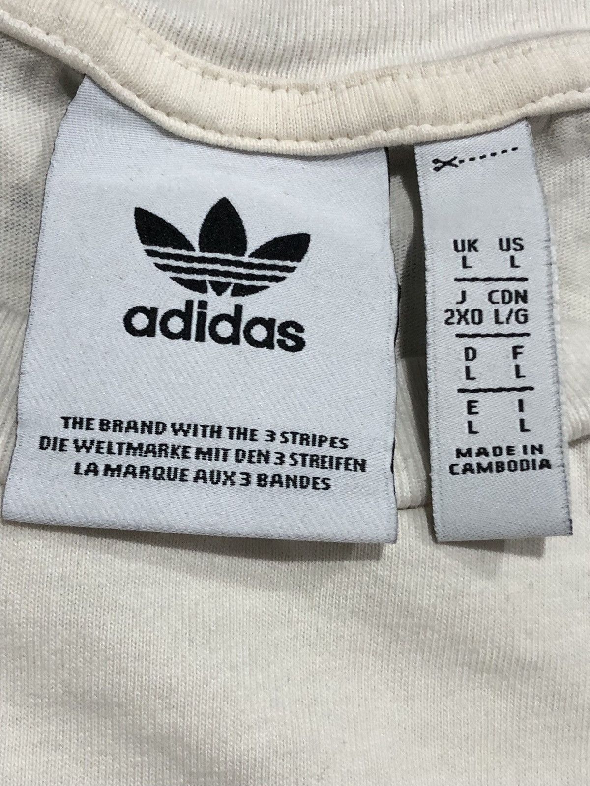 Adidas adidas Trefoil Clean the Earth Tee Size US L / EU 52-54 / 3 - 6 Thumbnail