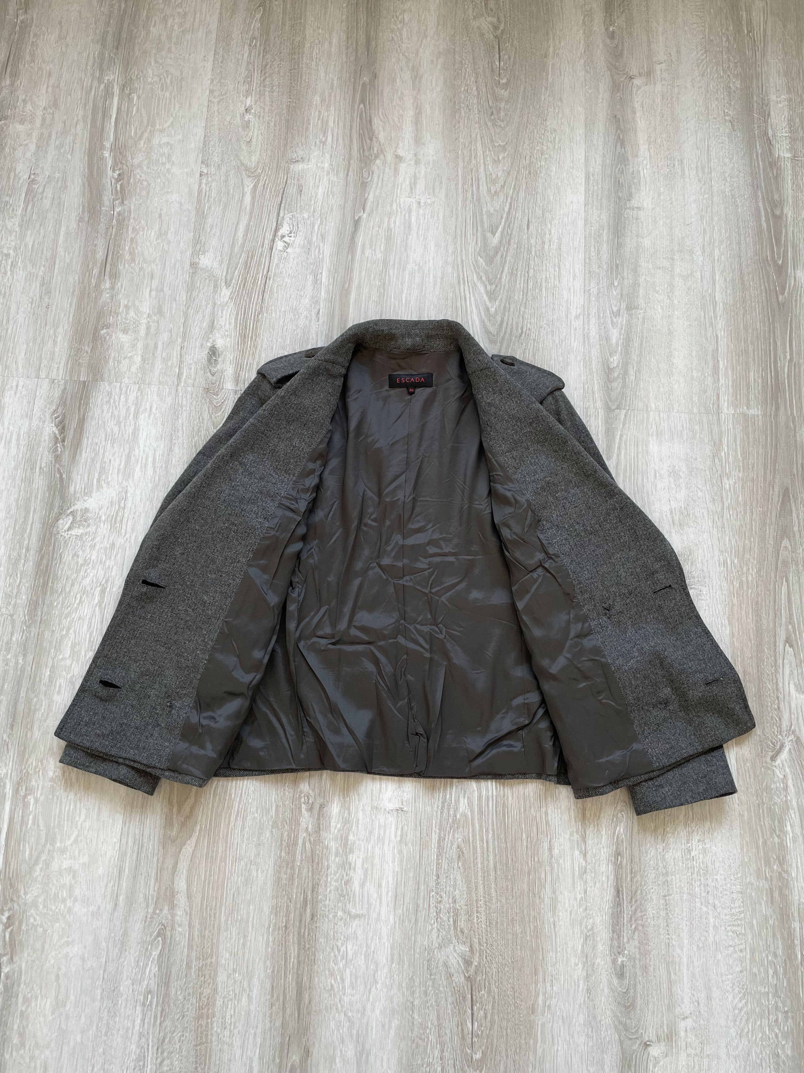 Escada Vintage Escada Wool Coat Size M / US 6-8 / IT 42-44 - 5 Thumbnail