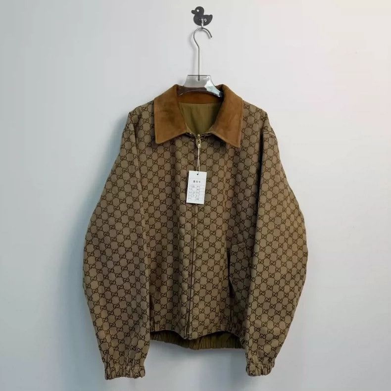Gucci Gucci FW21 double-sided wear double G full print logo jack Size US S / EU 44-46 / 1 - 1 Thumbnail