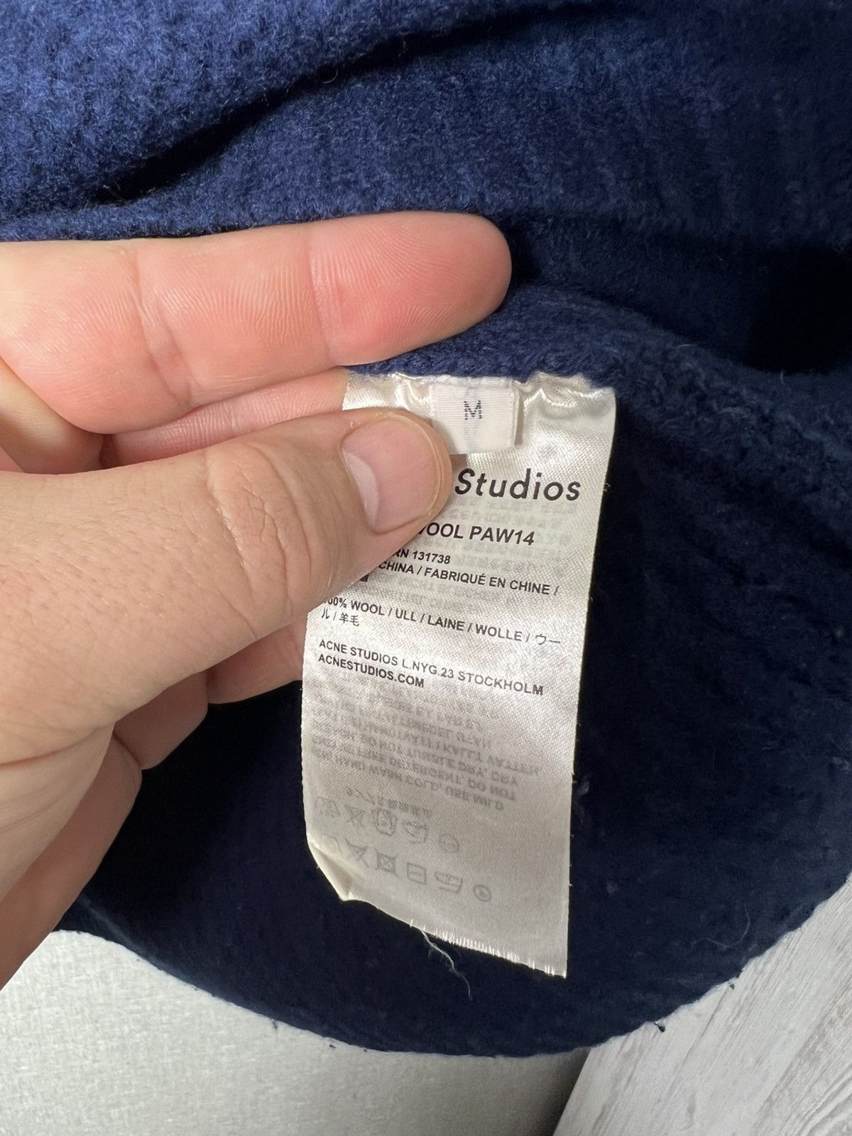 Acne Studios Acne Studios Dixie L- Wool PAW14 Ribbed Knitted Sweater Size M / US 6-8 / IT 42-44 - 14 Thumbnail