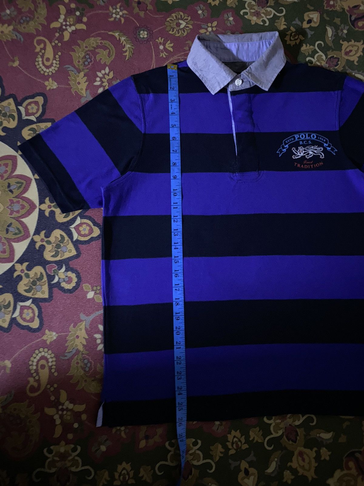 Polo Ralph Lauren Vintage Polo Striped Design Style Size US M / EU 48-50 / 2 - 11 Thumbnail