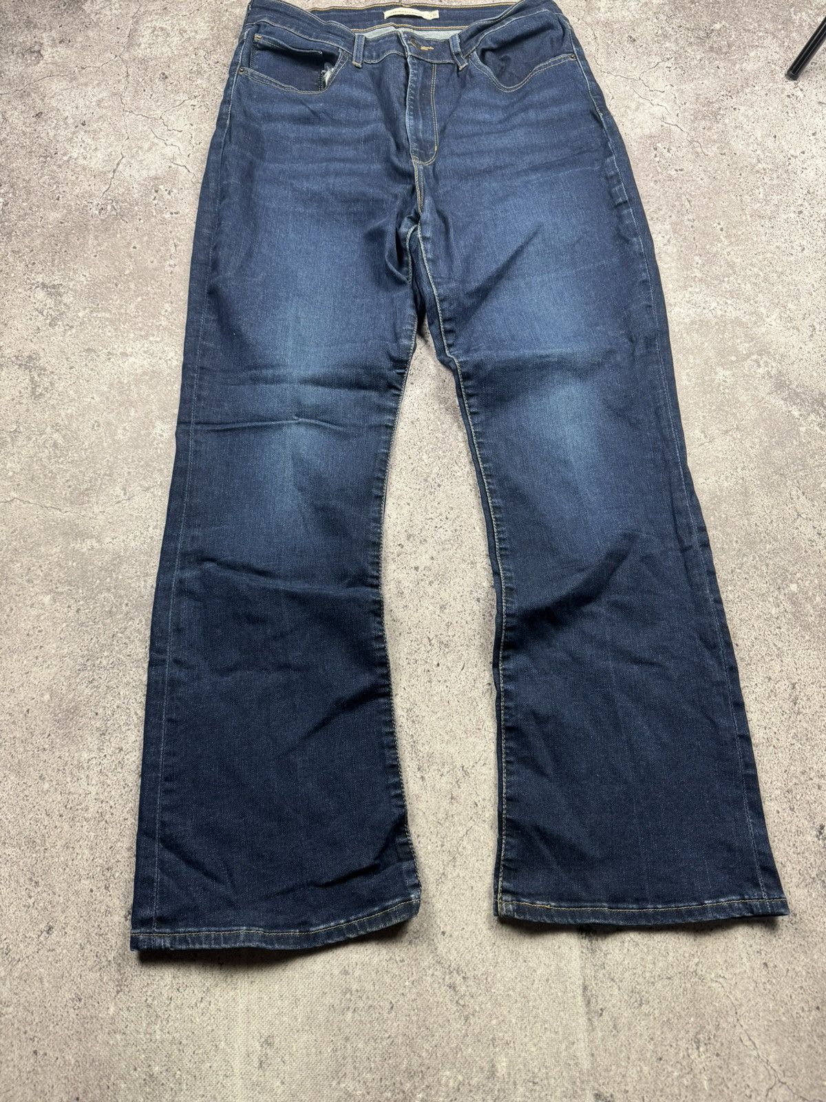 Levi's Vintage Y2K Levis Wide Leg Flared Jeans Denim Japanese Size 31" - 4 Thumbnail