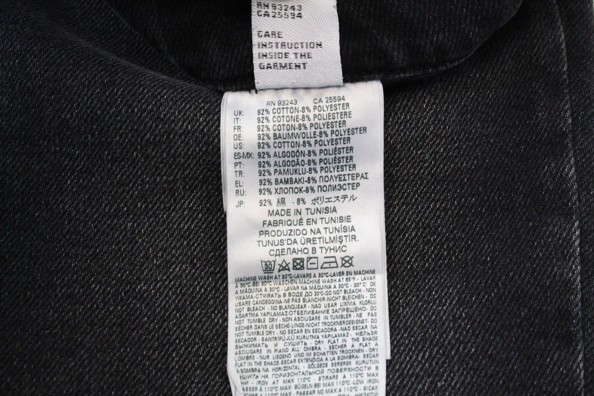 Diesel D-EARLIE 080AP W26/L32 Charcoal Grey Stretch Jeans 69764 Size 26" / US 2 / IT 38 - 8 Thumbnail