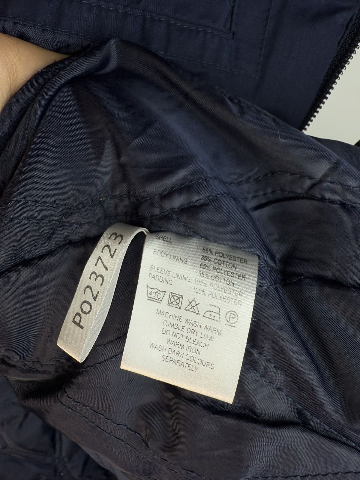 Yves Saint Laurent Warm YSL Jacket Navy YSL Bomber Size US M / EU 48-50 / 2 - 9 Thumbnail