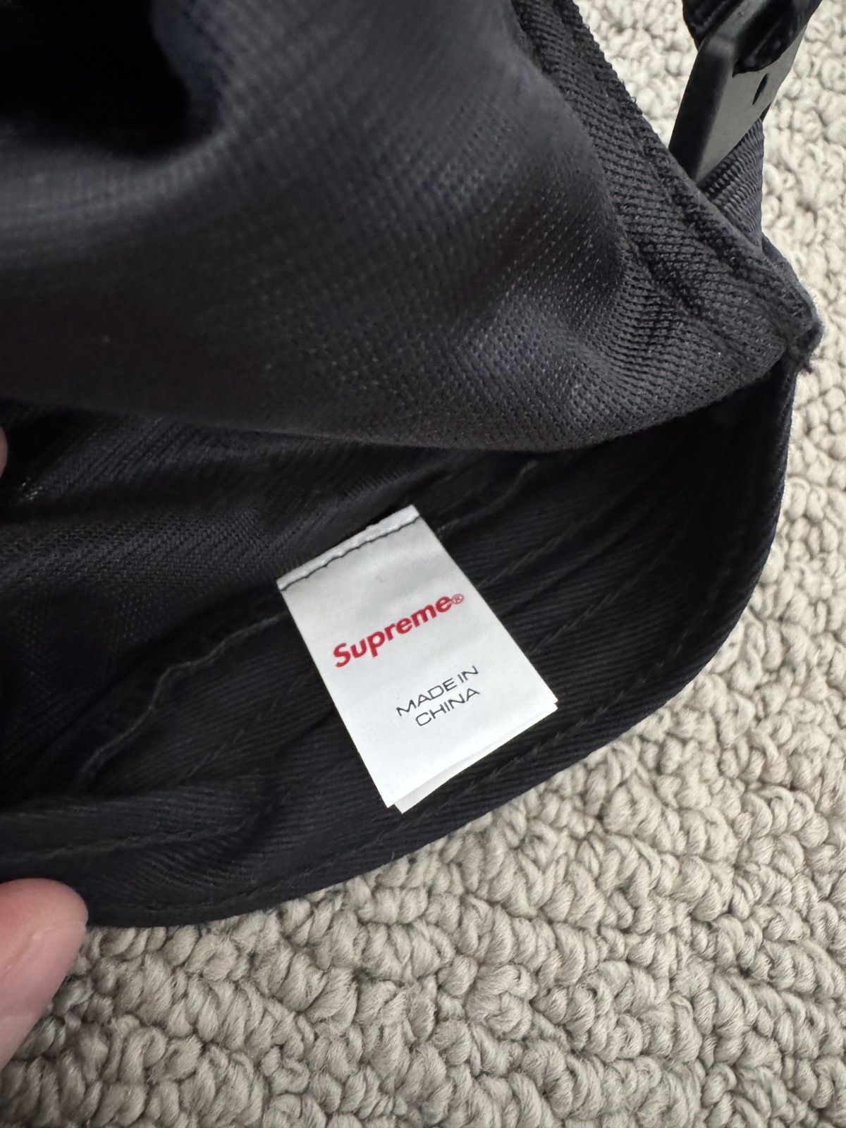 Supreme Enamel logo 6 panel hat Enamel Logo 6-Panel Cap Size ONE SIZE - 3 Thumbnail