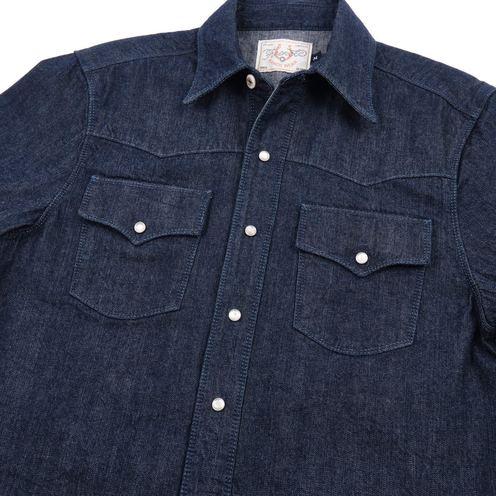 Freenote Cloth 💚 Freenote Cloth 11 Ounce 1900s Selvedge Denim Western NEW Size US M / EU 48-50 / 2 - 5 Thumbnail