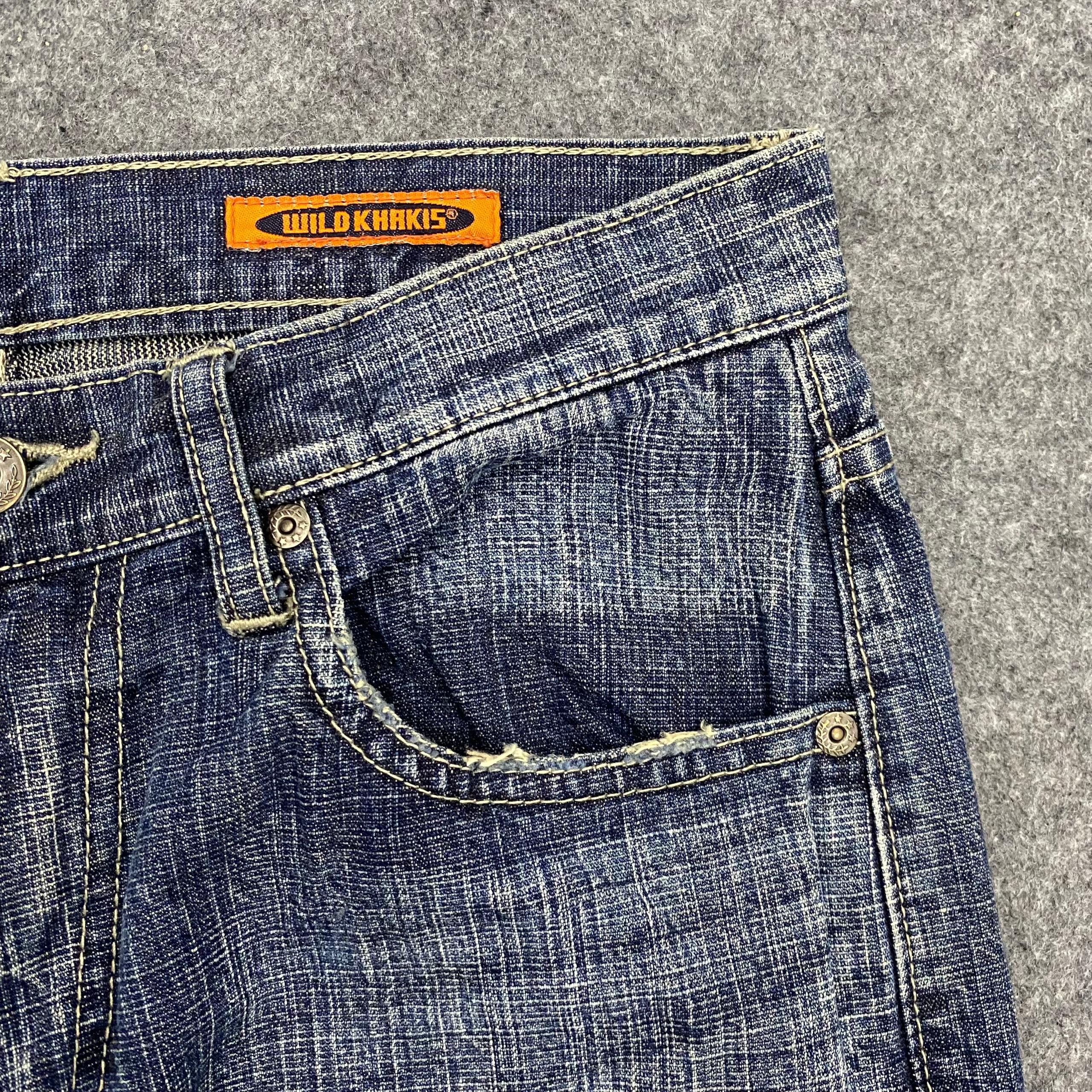 If Six Was Nine 💥Best Offer💥Vintage Wild Khakis Distressed Denim Size US 28 / EU 44 - 13 Thumbnail
