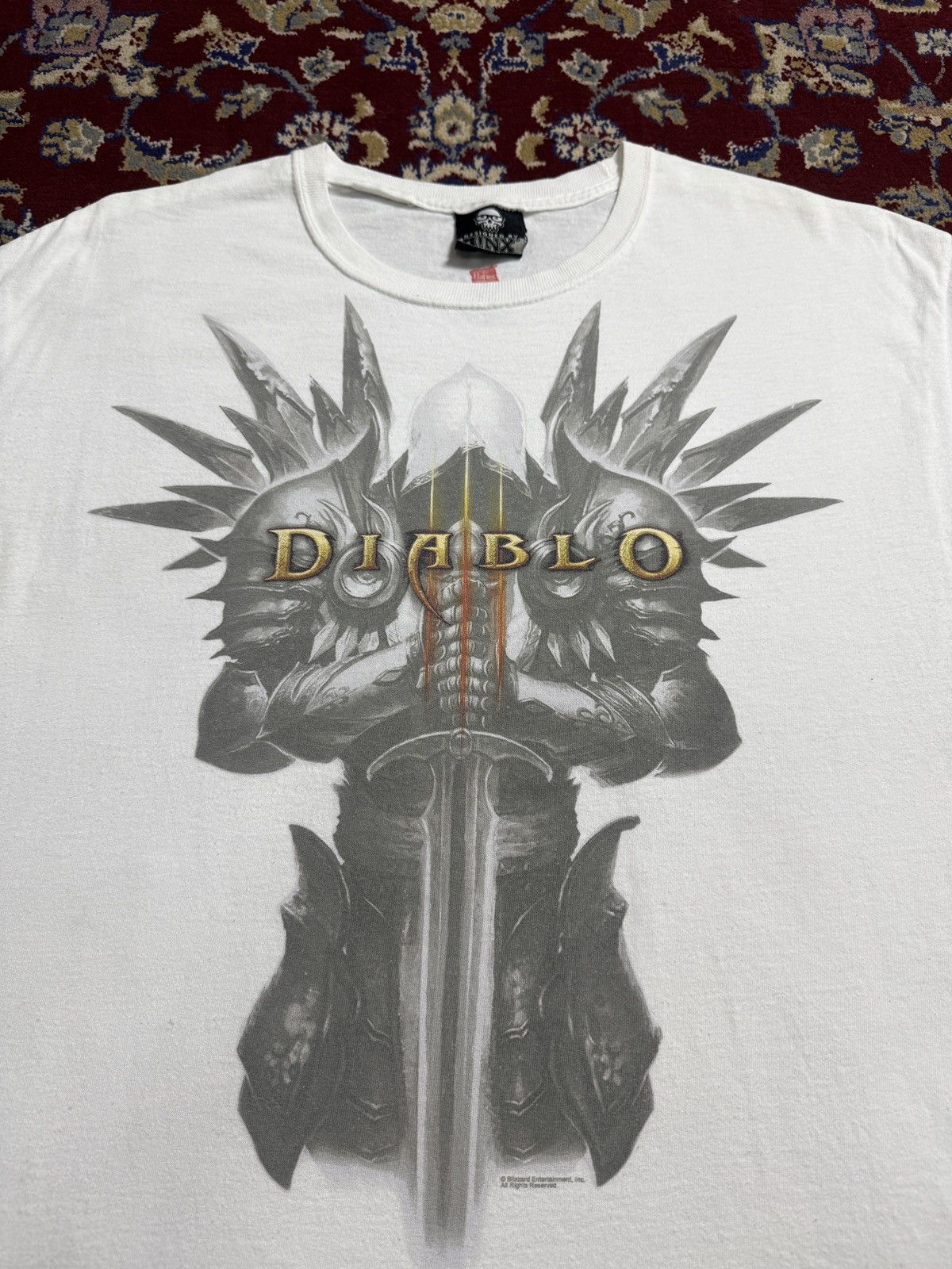 Playstation 2012 Diablo 3 Blizzard Entertainmnt video game promo tee Size US L / EU 52-54 / 3 - 1 Thumbnail