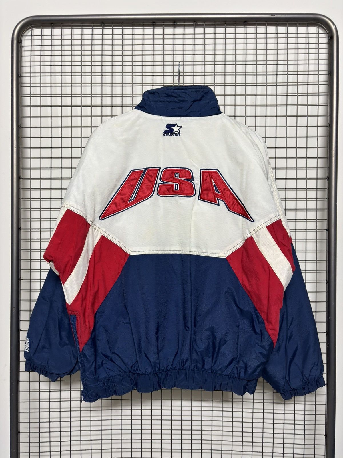Starter 🚨FINAL DROP🚨Vintage Olympic Atlanta 1996 USA Starter Half Size US S / EU 44-46 / 1 - 4 Thumbnail
