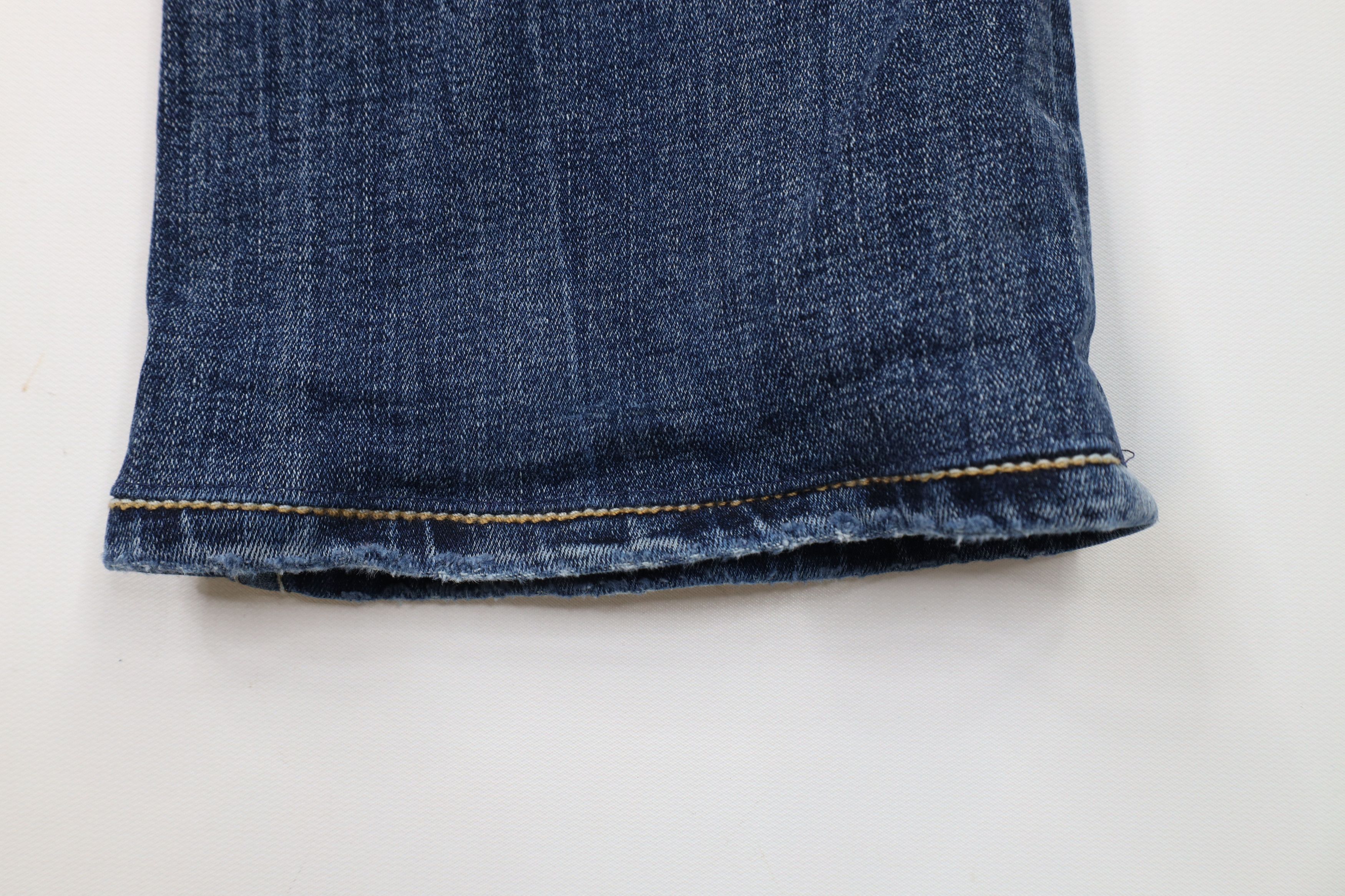 Vintage Buckle BKE Stella Slim Fit Low Rise Bootcut Denim Jeans Size 27" / US 4 / IT 40 - 12 Thumbnail