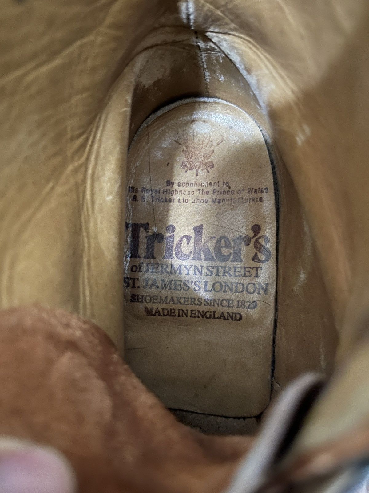 Tricker's Tricker’s U Tip Boots Size US 7 / IT 37 - 11 Thumbnail