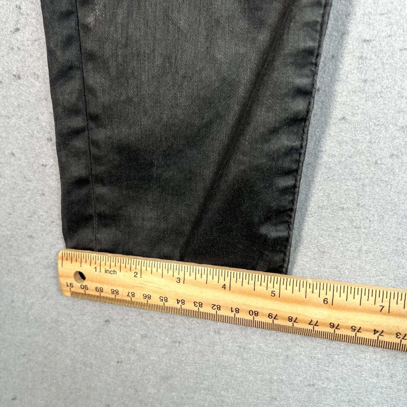 Vintage Denim & Supply Ralph Lauren Jeans 30 Womens Black Coated Denim Crop Skinny Denim & Supply Ralph Lauren Jeans 30 Womens Black Coated Denim Crop Skinny Size 30" / US 8 / IT 44 - 6 Thumbnail