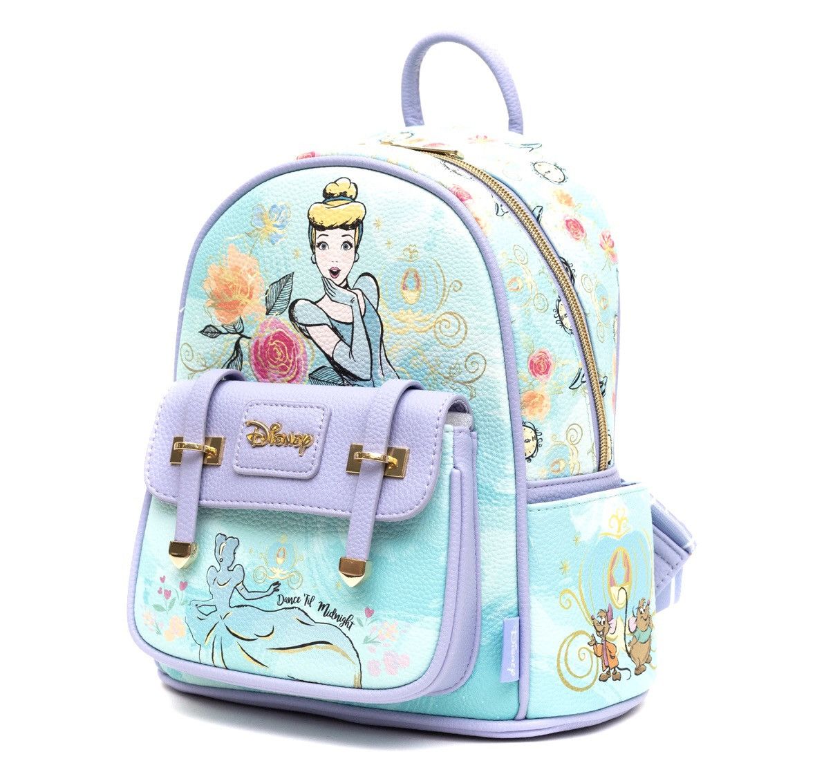 Cinderella Vegan Leather Mini Backpack
