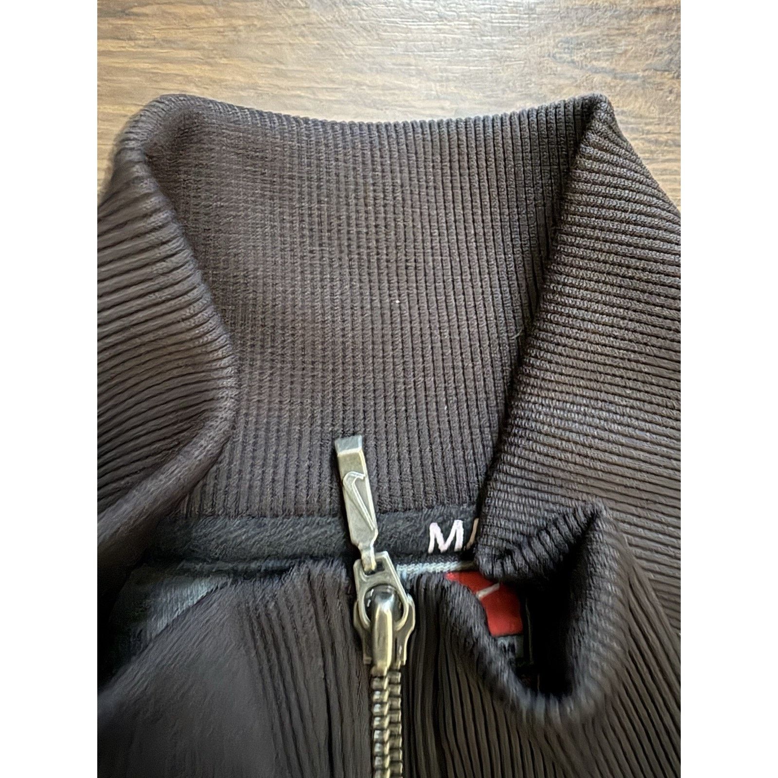 Nike VTG Nike Manchester Concilio Et Labore Crest Jacket SoccSz L Size US L / EU 52-54 / 3 - 3 Thumbnail