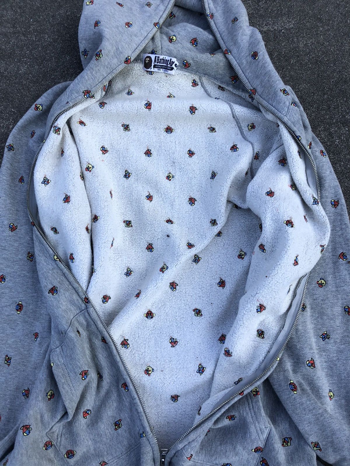 Bape A Bathing Ape Shark Full Zip Hoodie Size L / US 10 / IT 46 - 7 Thumbnail