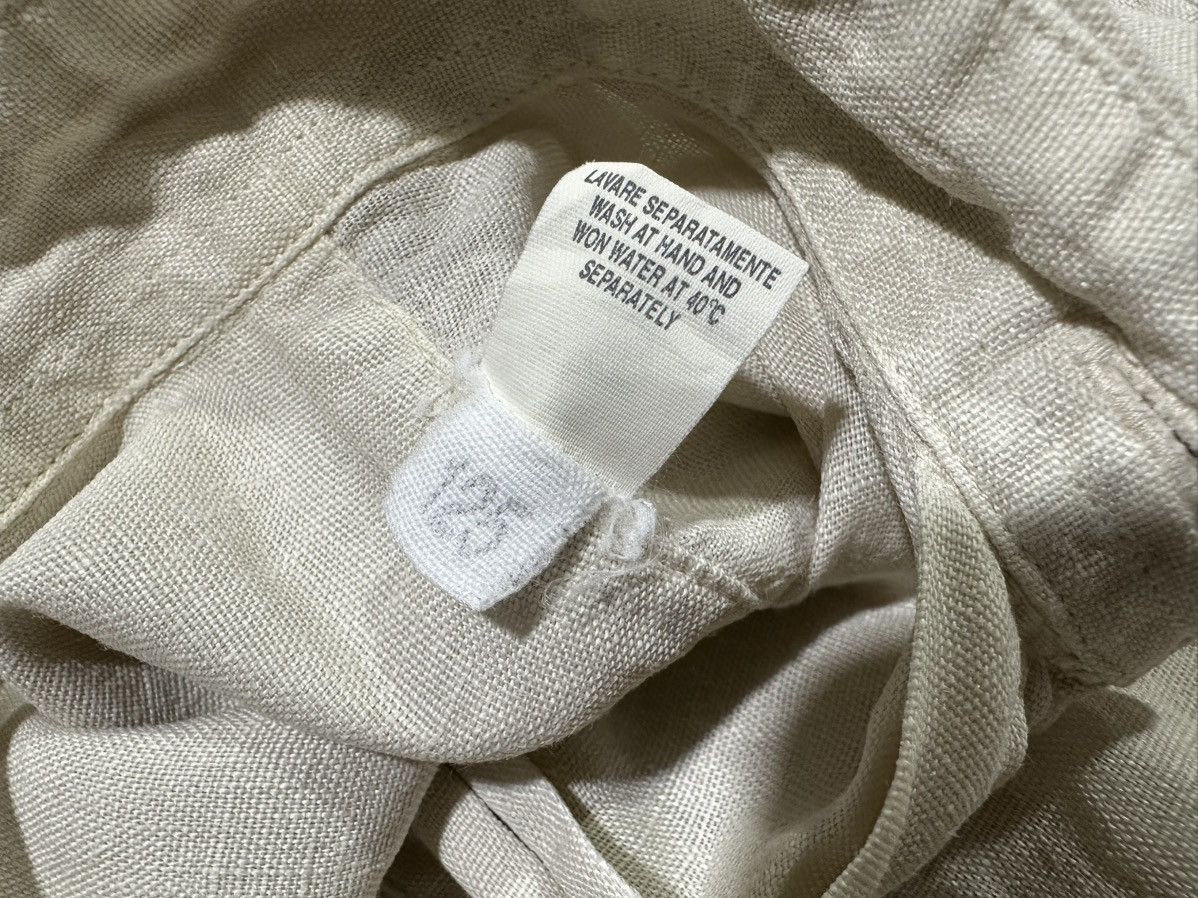 120% Lino 🔥Vintage 120% Lino Linen Shirt Size US XL / EU 56 / 4 - 6 Thumbnail