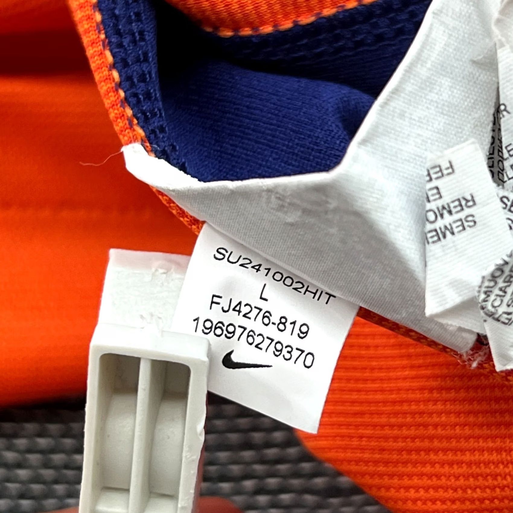 Nike Nike Netherlands 2024 2025 Home Football Jersey Mens Large Orange Shirt Athletic Jersey Nike Mens L Orange Football Size US L / EU 52-54 / 3 - 7 Thumbnail