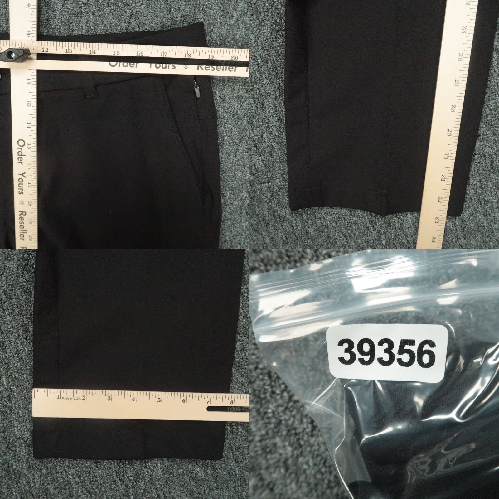 Lululemon Lululemon Pants Mens 36x33 Black Commission Relaxed Stretch Trouser with Pockets Quick-Access Zip Pocket Casual Workwear Chino Straight Leg Size US 36 / EU 52 - 8 Thumbnail