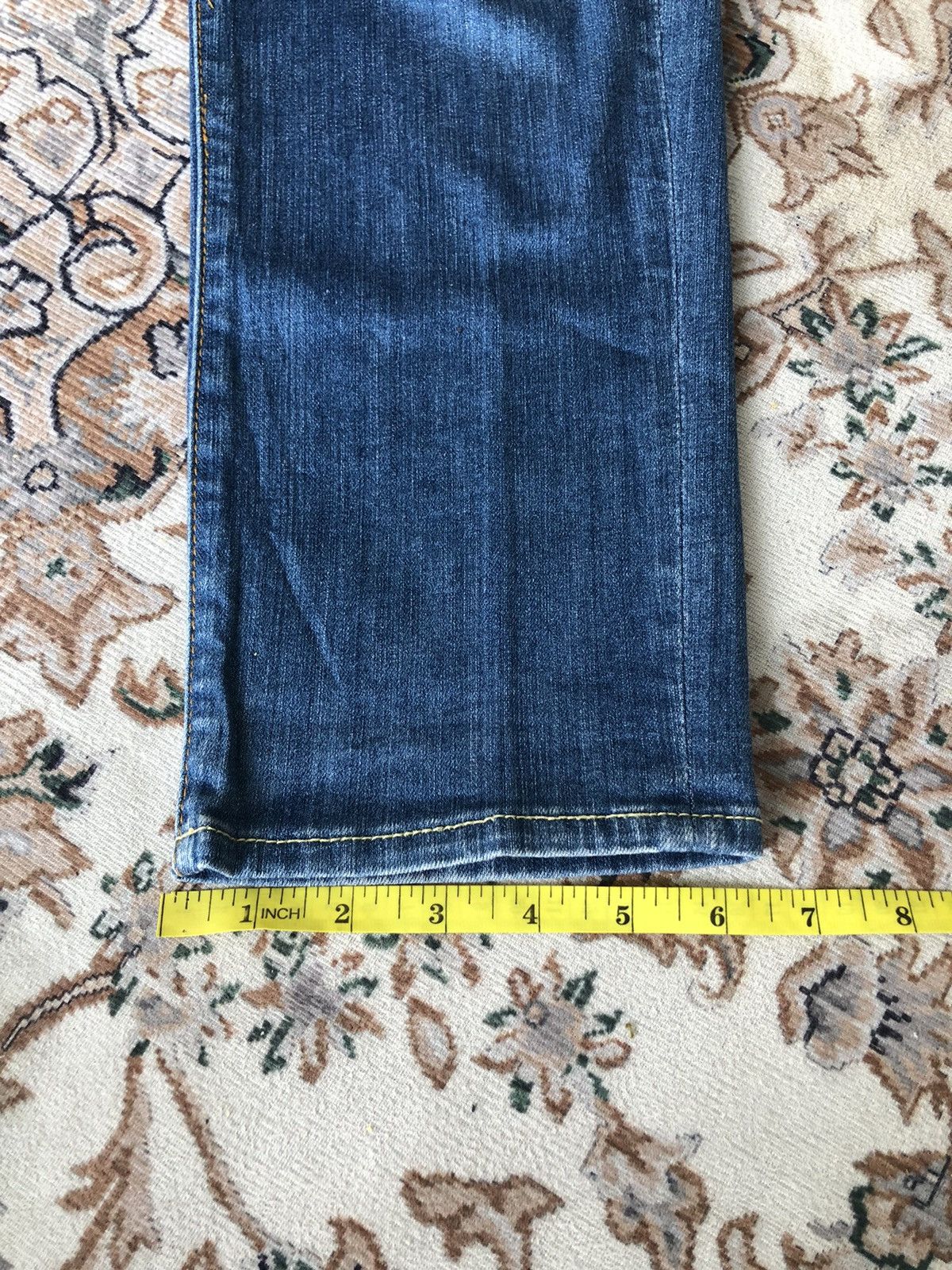 Issey Miyake × Japanese Brand × mercibeaucoup NE NET BUCKLE BACK JEANS Size US 32 / EU 48 - 18 Thumbnail