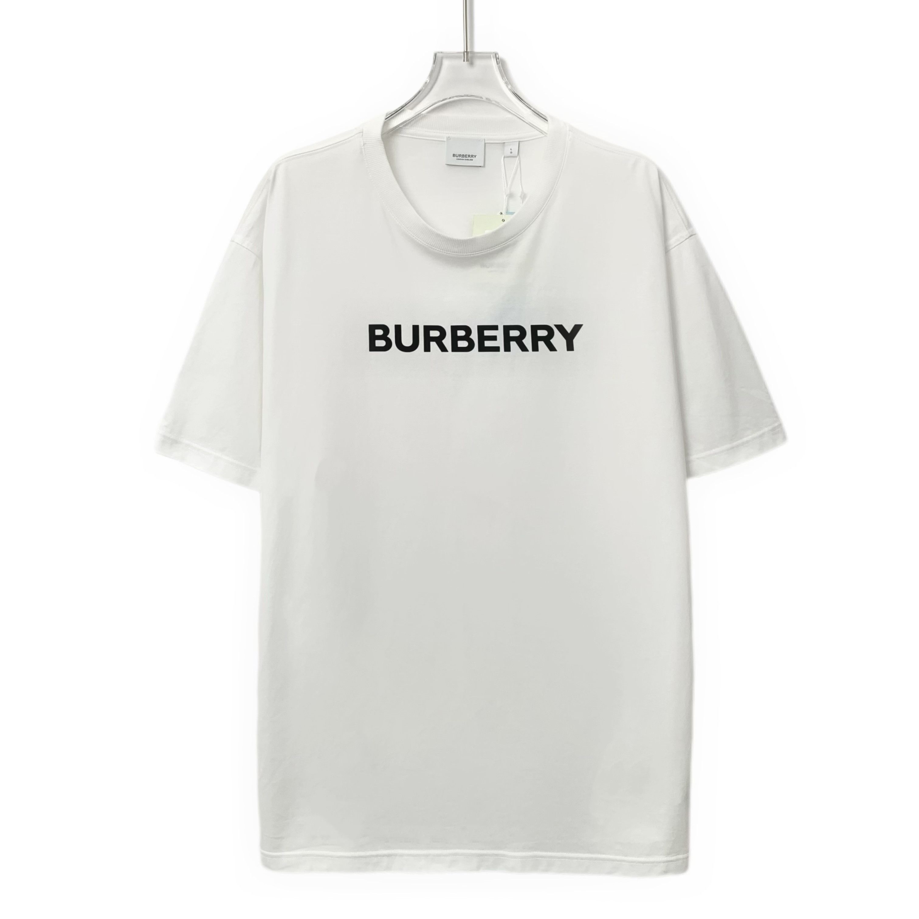 Burberry Burberry Logo Print Cotton Tee (XL) Size US XL / EU 56 / 4 - 1 Thumbnail