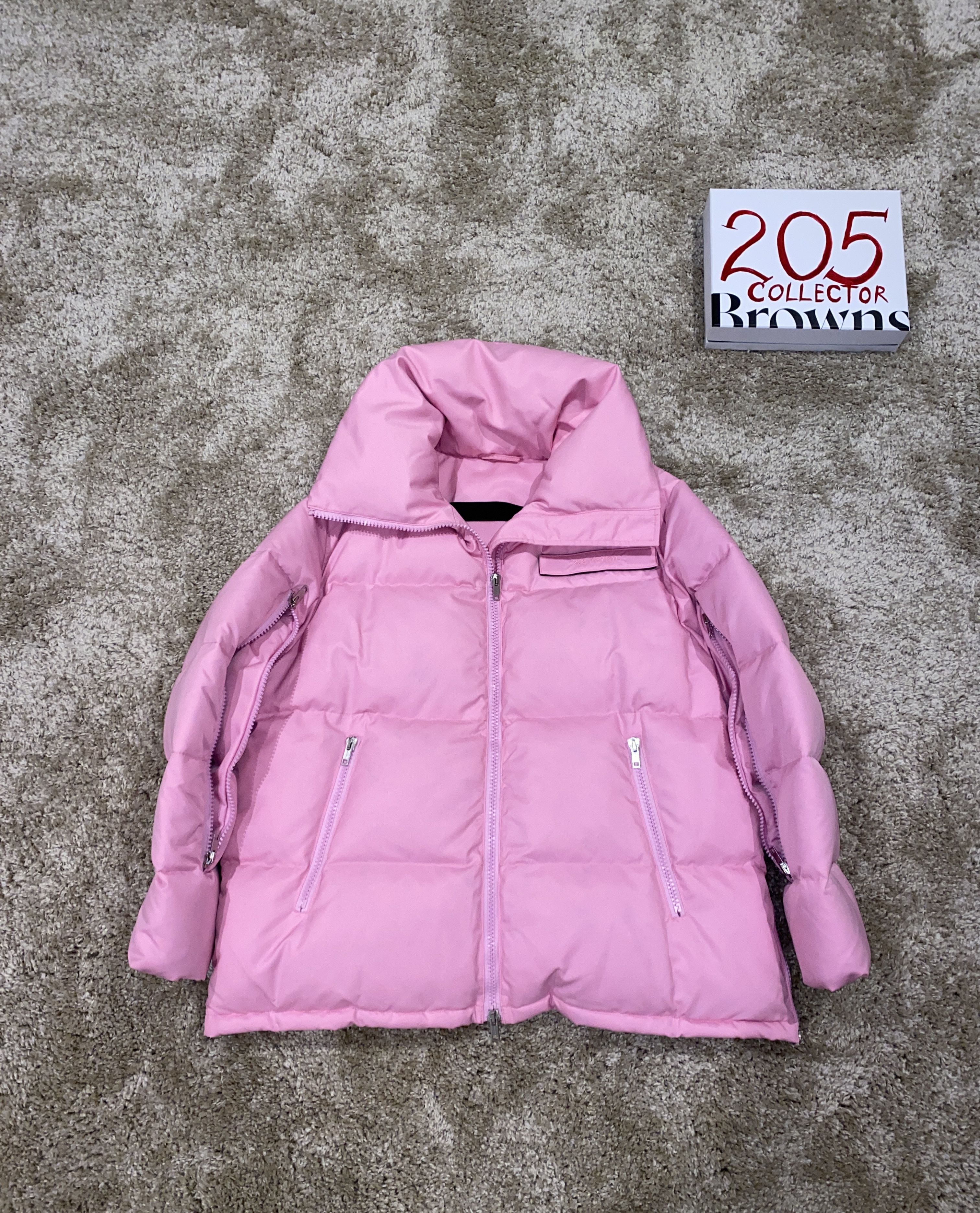 Calvin Klein 205W39NYC CALVIN KLEIN 205W39NYC FW18 Zipper Puffer Jacket - Size XS Size US XS / EU 42 / 0 - 1 Thumbnail