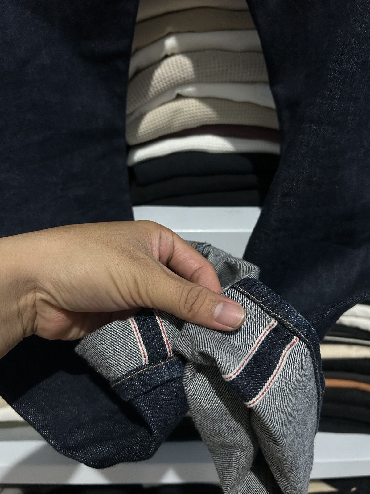 KURO Vintage Kuro Grahite Selvage Jeans Size US 31 - 3 Thumbnail