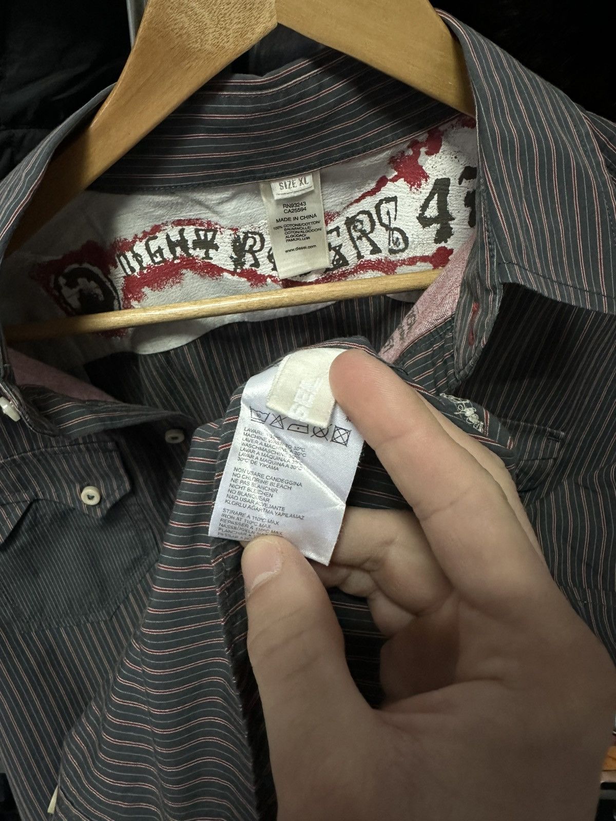 Diesel Vintage Y2K Diesel Avant Garde Button-Up Summer Shirt Size US XL / EU 56 / 4 - 13 Thumbnail