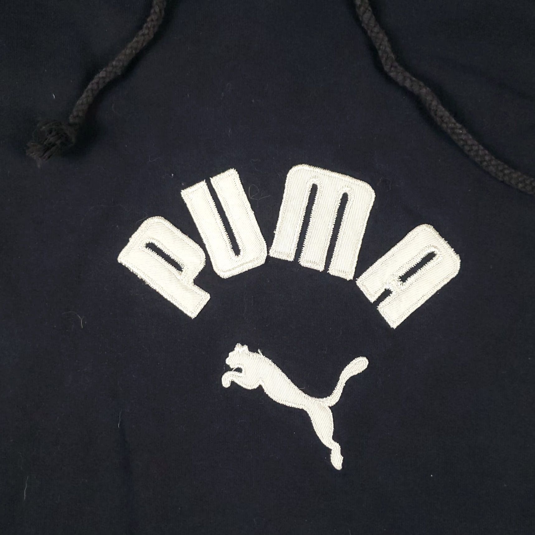 Puma VINTAGE PUMA Hoodie Pullover Mens Small Black Casual All Seasons Sports Size US S / EU 44-46 / 1 - 2 Thumbnail