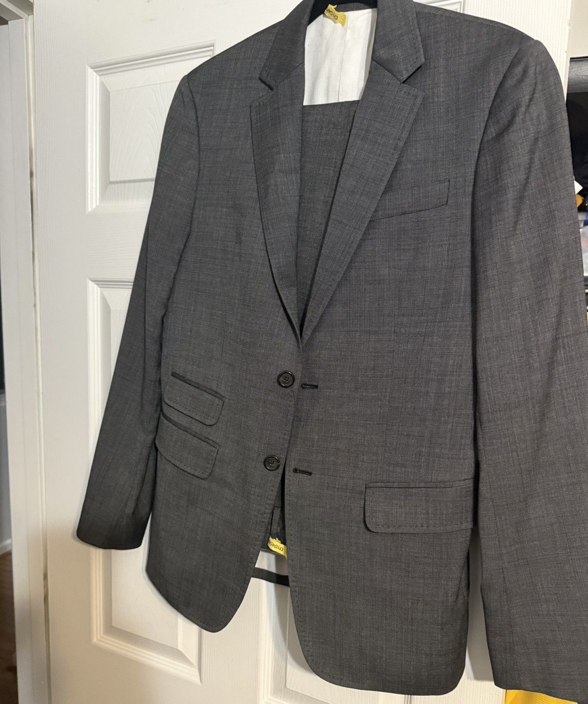Dsquared2 DSQUARED2 "Milano Cut Men's Dark Gray 100% Two Button Suit Size 48R - 1 Thumbnail