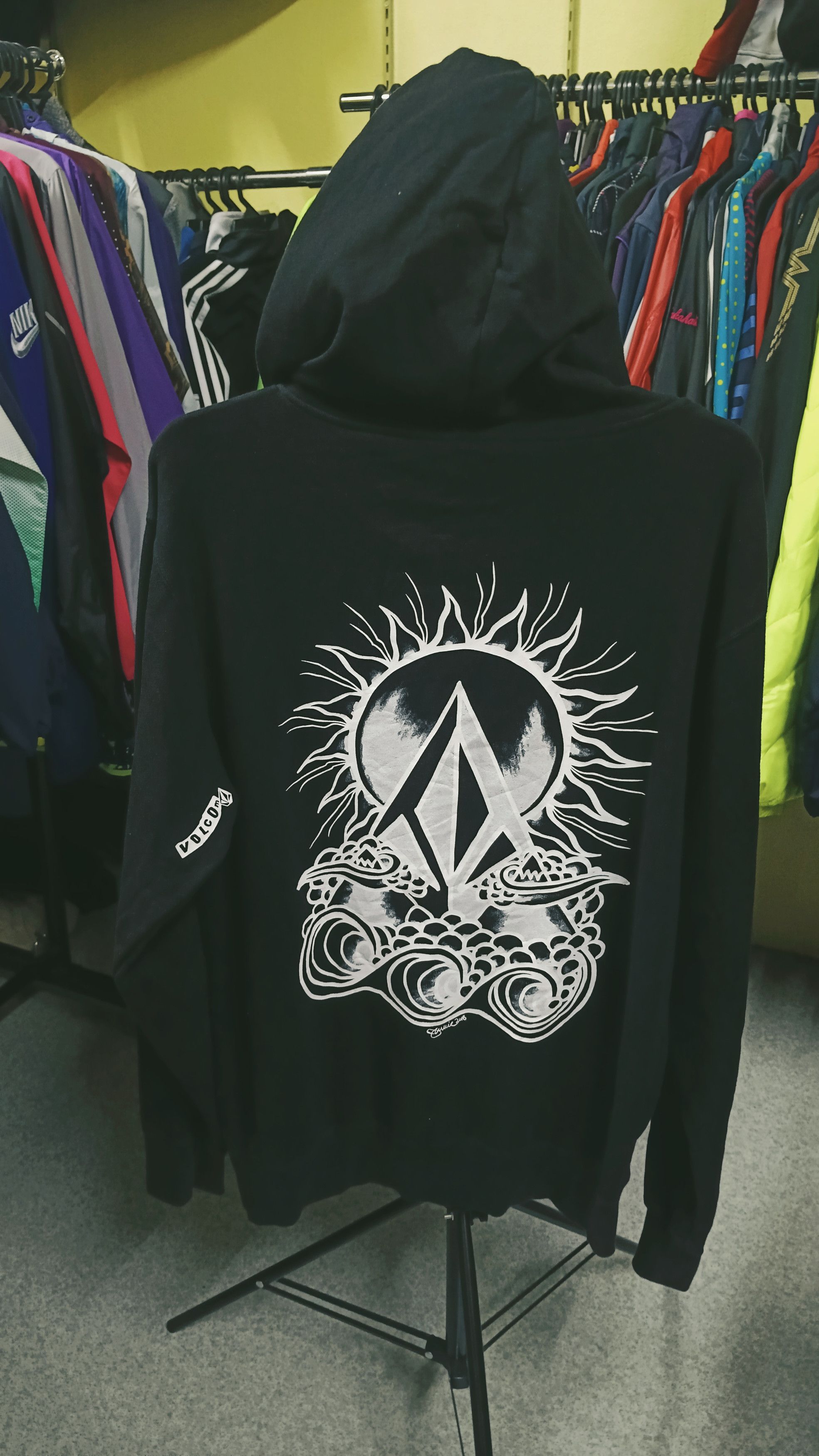 Volcom 🔥 Volcom x Jamie Lynn Half Zip Hoodie Size US M / EU 48-50 / 2 - 2 Thumbnail