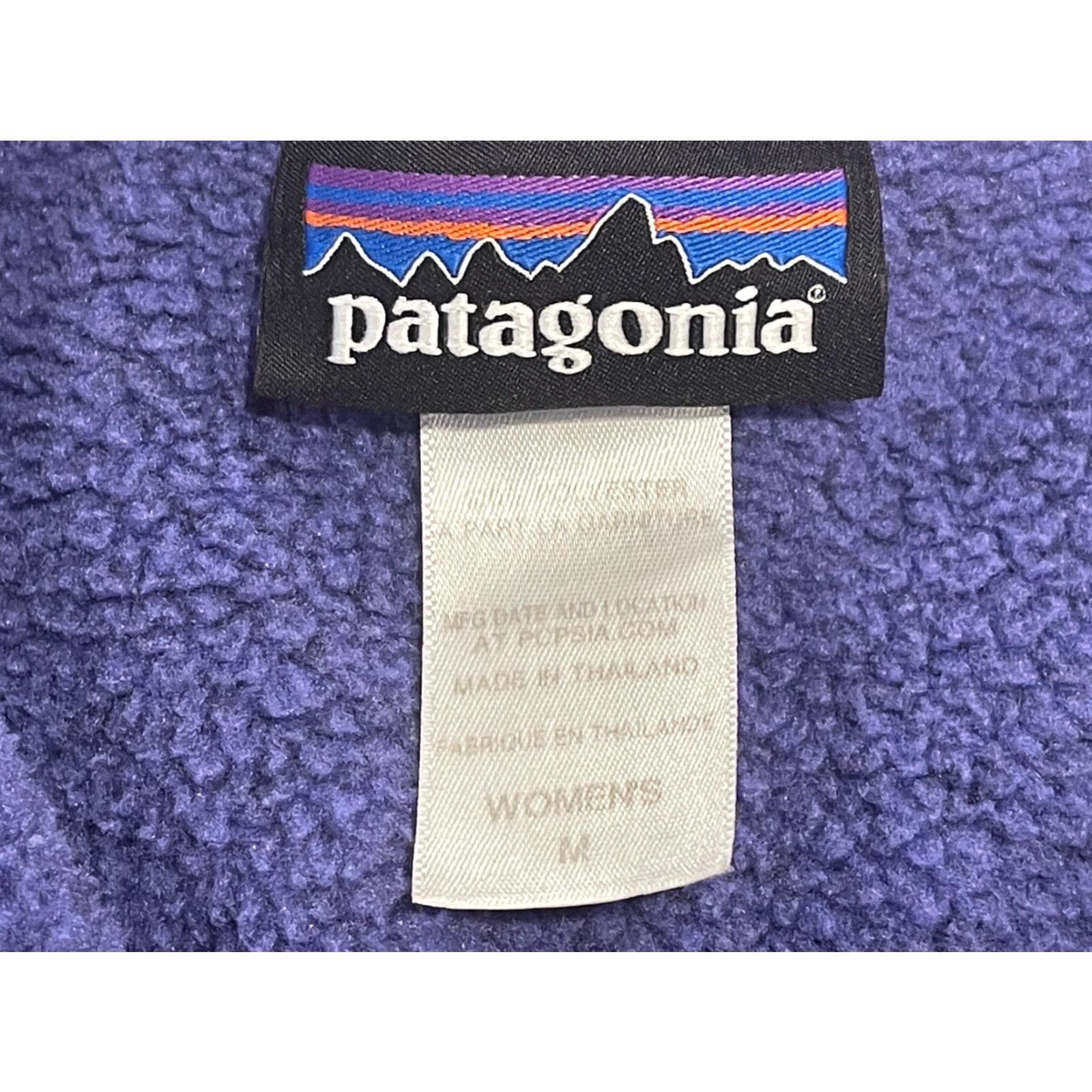 Patagonia Patagonia Hoodie Pullover Womens M Purple Solid Fleece Half Zip Preppy Outdoor Sportwear Size M / US 6-8 / IT 42-44 - 4 Thumbnail