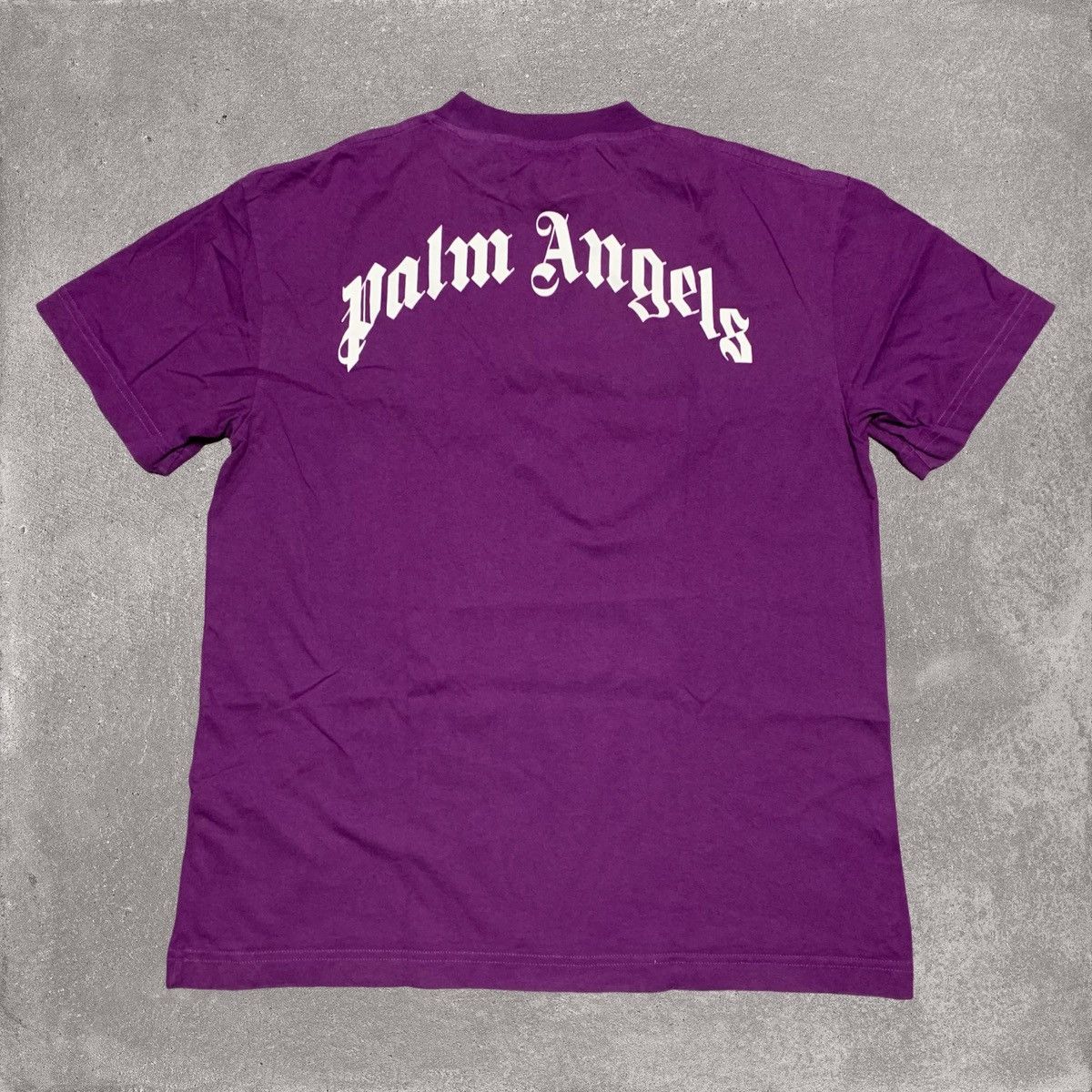 Palm Angels Palm Angels Large Classic Bear Purple Tee Size US L / EU 52-54 / 3 - 2 Thumbnail