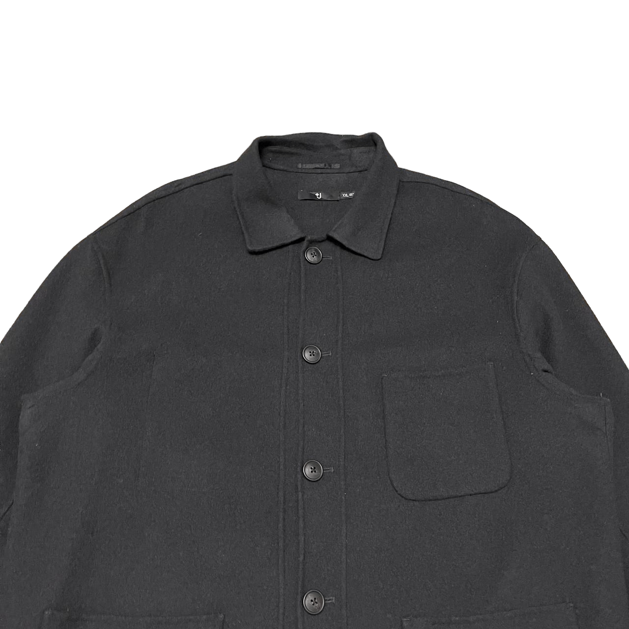 Jil Sander × Uniqlo +J Jil Sander Uniqlo Wool Coat Jacket Size US XXL / EU 58 / 5 - 2 Thumbnail