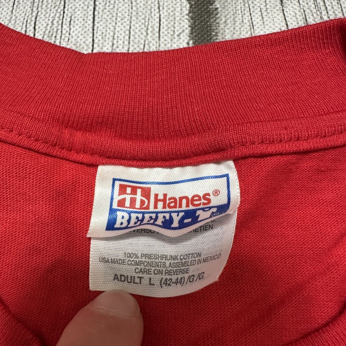 Hanes × Vintage Vintage Brill’s Content tee Size US L / EU 52-54 / 3 - 4 Thumbnail