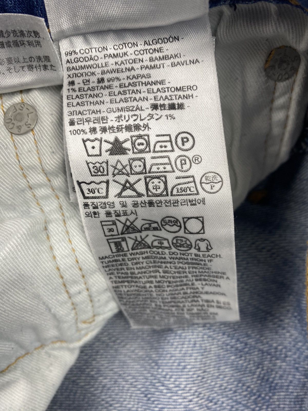 Levi's Vintage Levis 511 Jeans Denim Pants Size 33 x 30 Size US 33 - 10 Thumbnail