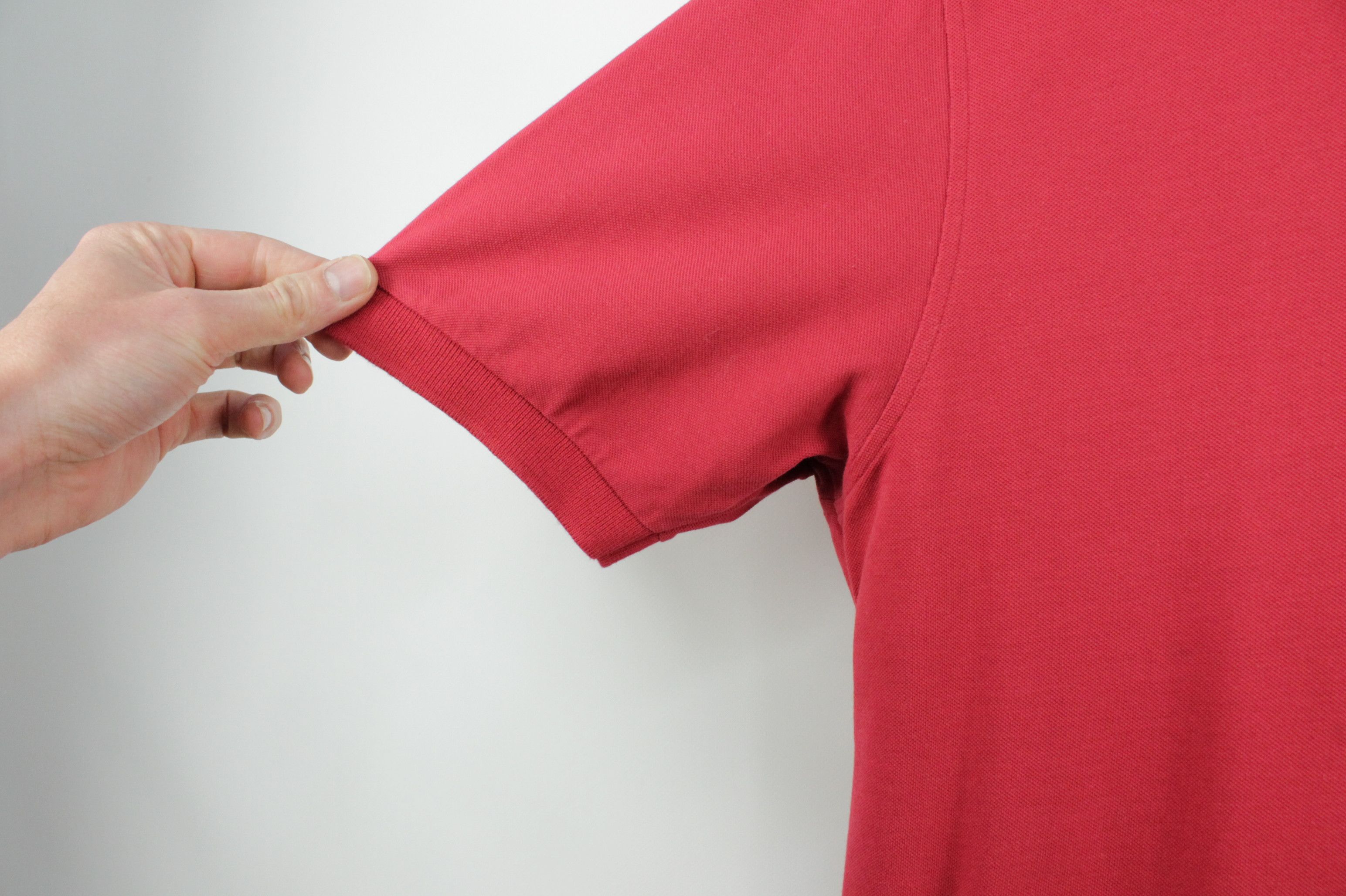 Hugo Boss × Vintage Hugo Boss Ferrara Regular Fit Pima Cotton Red Polo Shirt Size US M / EU 48-50 / 2 - 6 Thumbnail