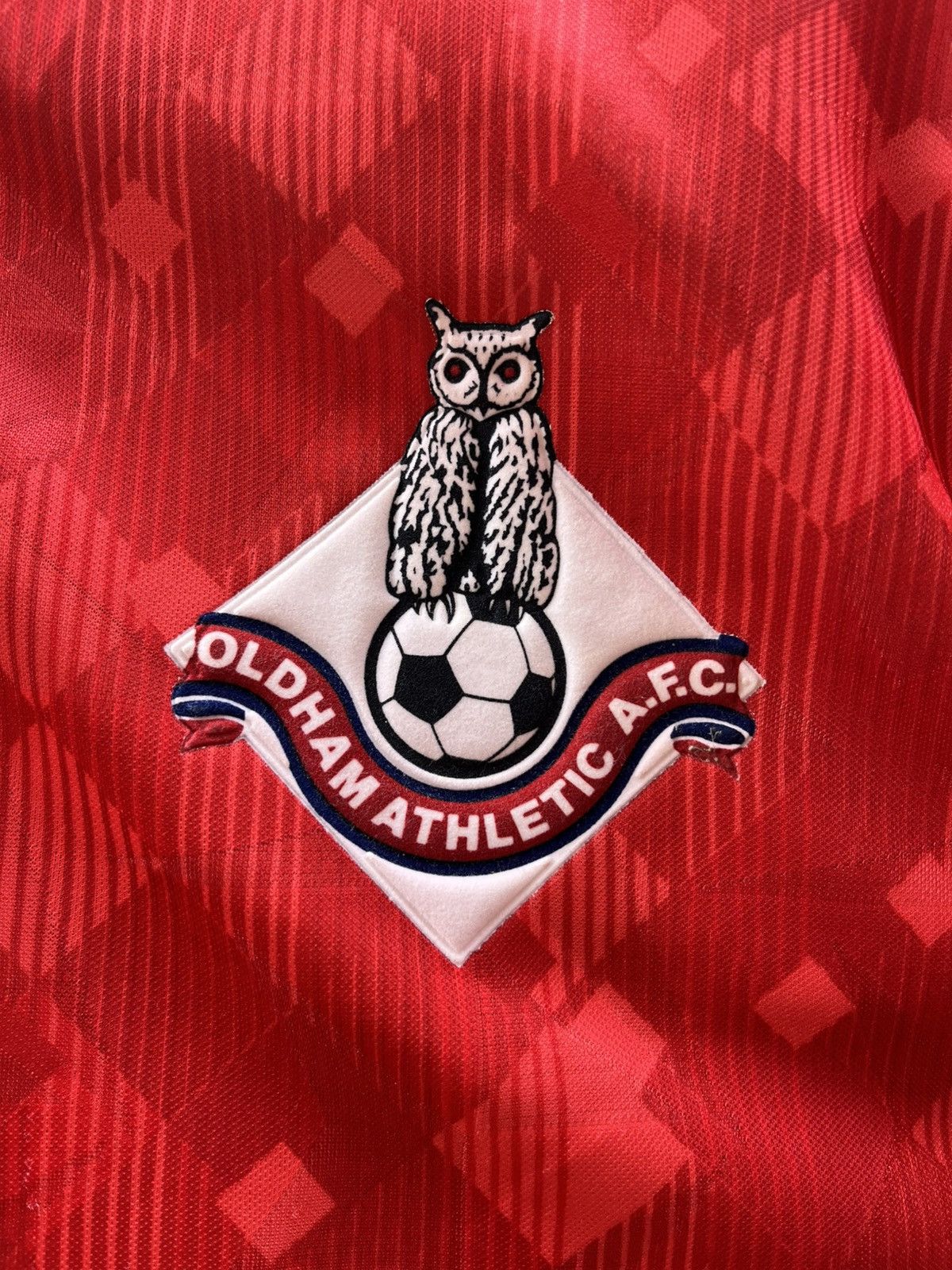 Vintage Rare Oldham Athletic Away 1989-1990 Umbro Shirt Jersey Size US L / EU 52-54 / 3 - 3 Thumbnail