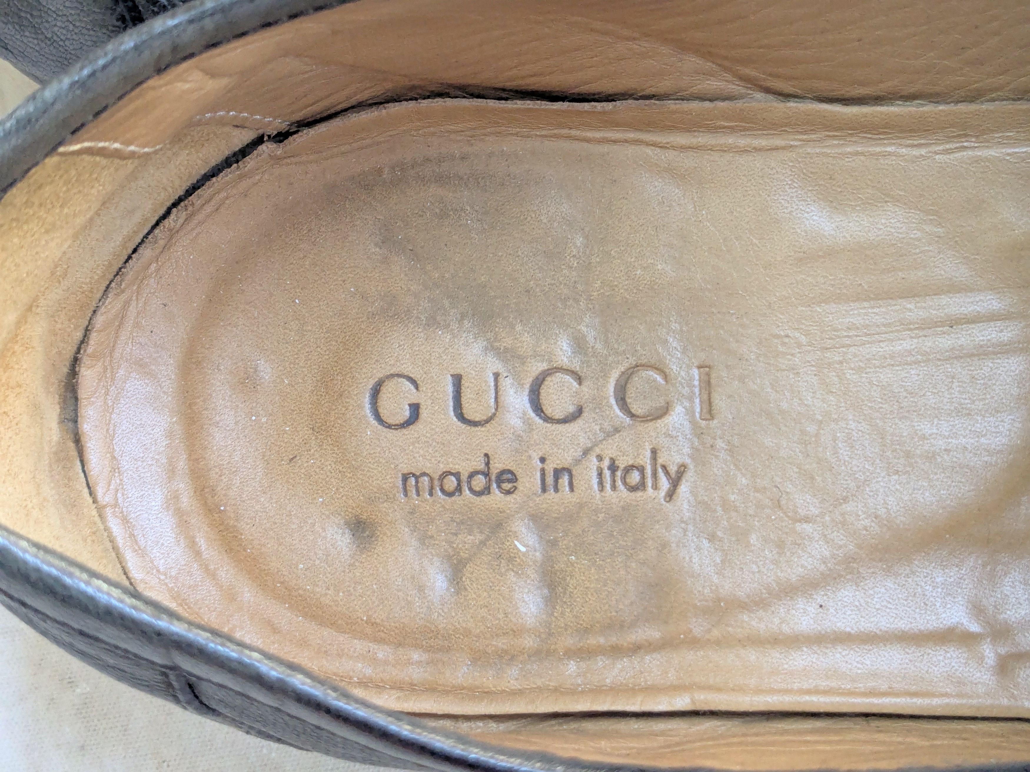 Gucci Gucci Horsebit Loafers Black Leather 9.5 Slip On Size US 9.5 / EU 42-43 - 10 Thumbnail
