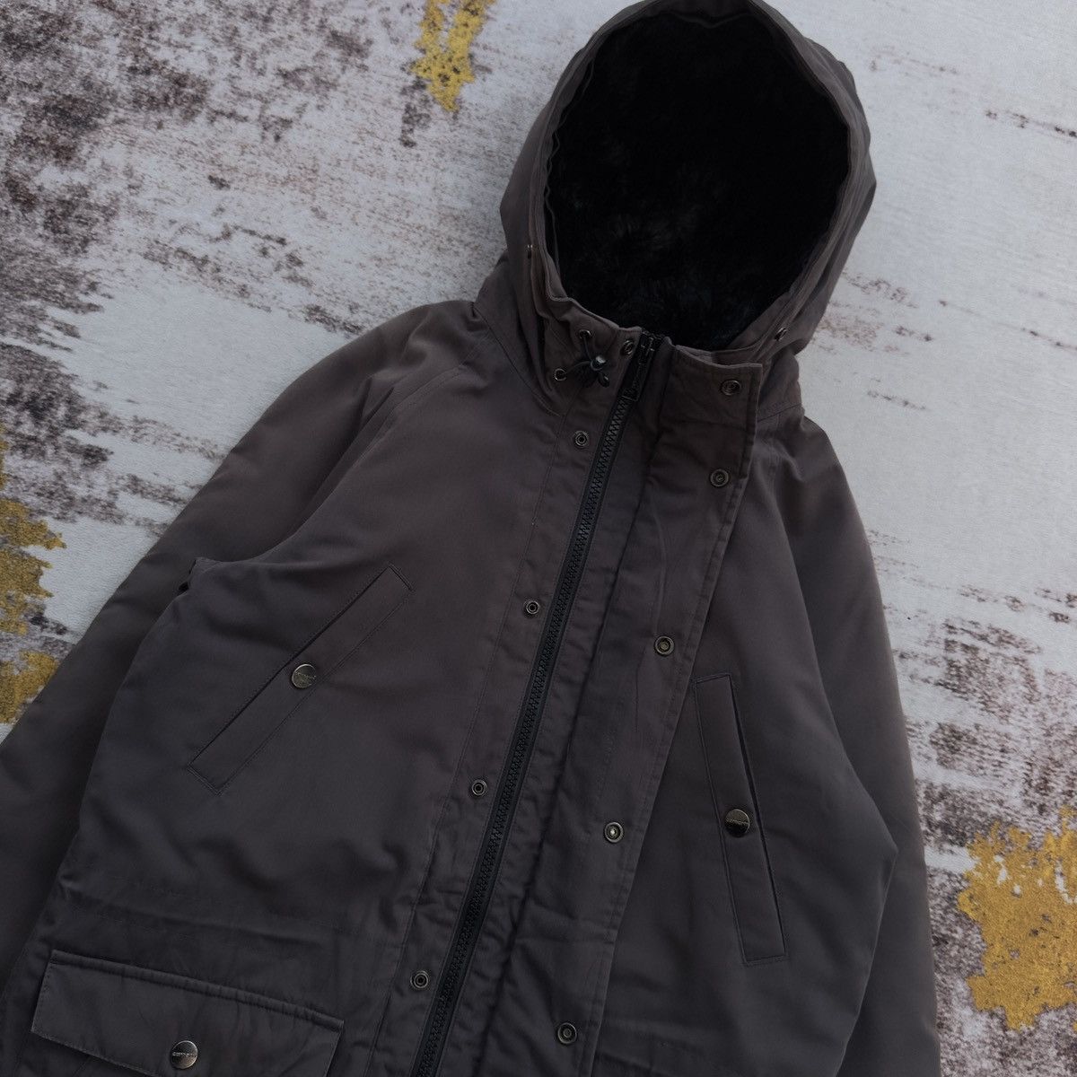 Carhartt VINTAGE CARHARTT WORKWEAR HOODED INSULATED WORK JACKET 90’S Size US S / EU 44-46 / 1 - 7 Thumbnail