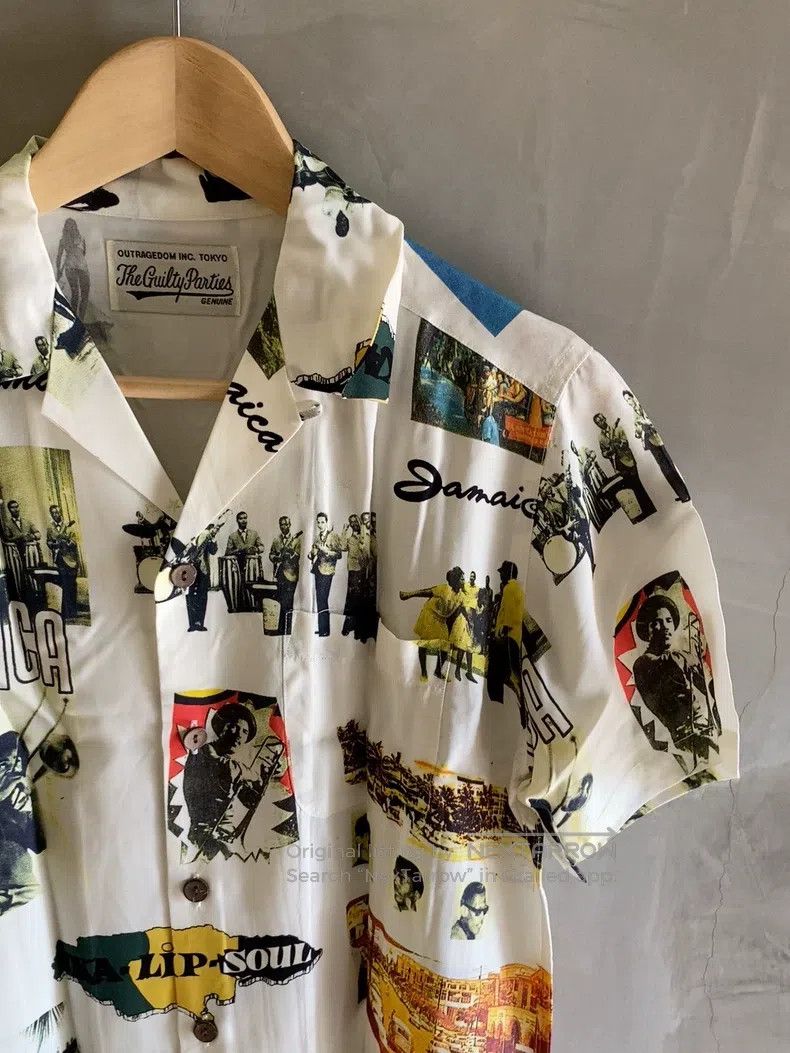 Wacko Maria Wacko Maria Soul record-themed short-sleeved shirt Size US S / EU 44-46 / 1 - 3 Thumbnail