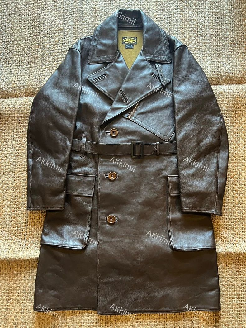 The Real McCoy's The REAL McCOY'S Replica WW1 Horsehide Aviator Coat发布成功 Size US L / EU 52-54 / 3 - 2 Thumbnail