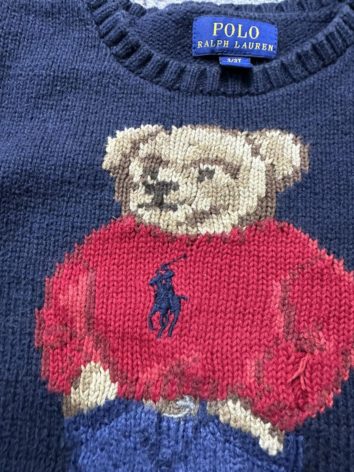 Polo Ralph Lauren × Ralph Lauren Polo Bear Knitwear By Ralph Lauren for Kid Size XXS / US 00 / IT 34 - 4 Thumbnail