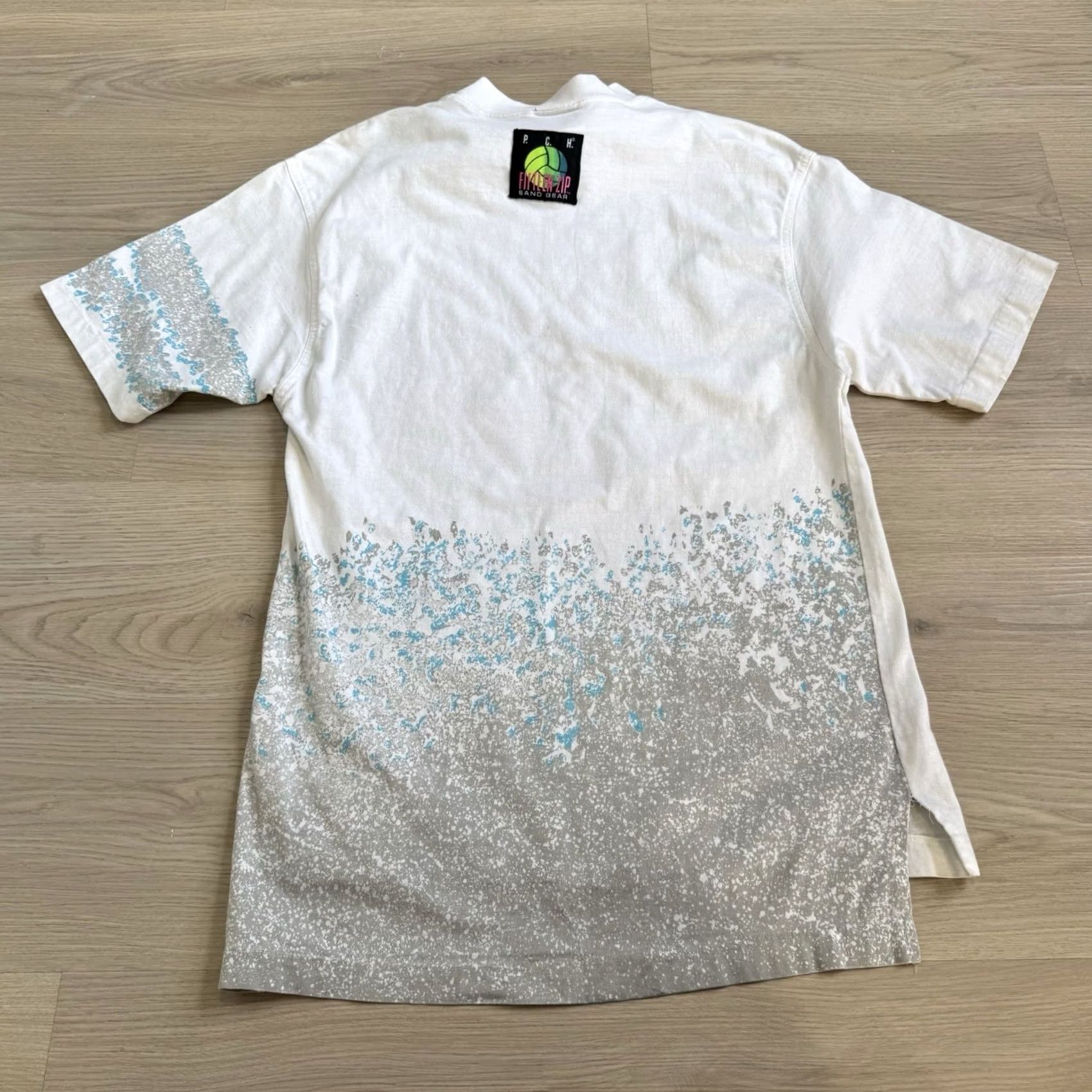 Vintage Vintage 90s PCH Beach Volleyball Shirt - Small White Size US S / EU 44-46 / 1 - 2 Thumbnail